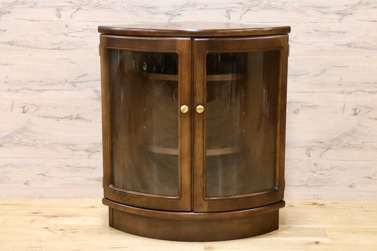 GMJS269B○karimoku / カリモク コーナーキャビネット 飾り棚 サイドキャビネット 収納家具 楢材 カントリー モダン 国産家具