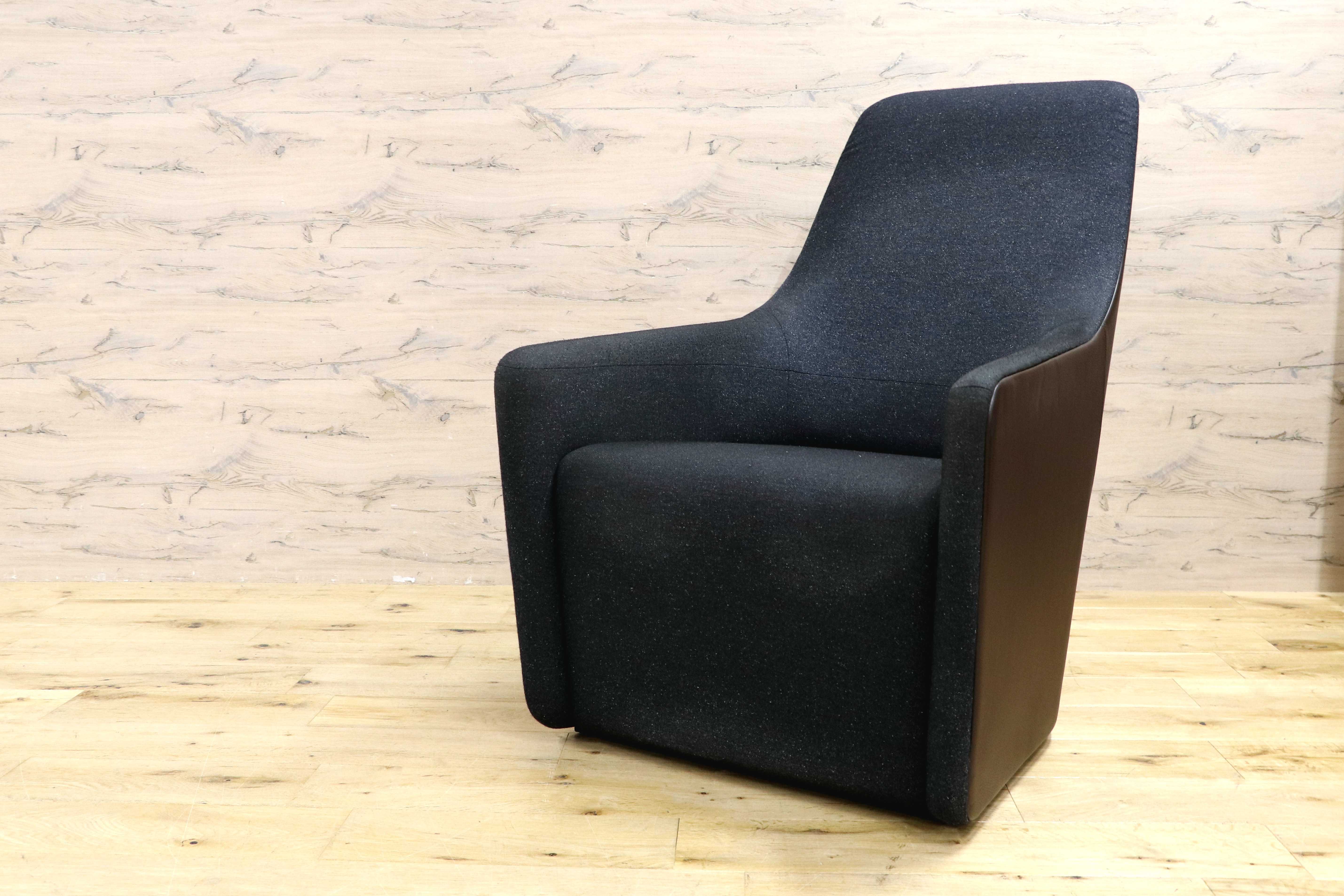 GMIO150B○Walter Knoll / ウォルターノル FOSTER520 フォスター クラブチェア ラウンジチェアシングルソファ 1人掛けソファ