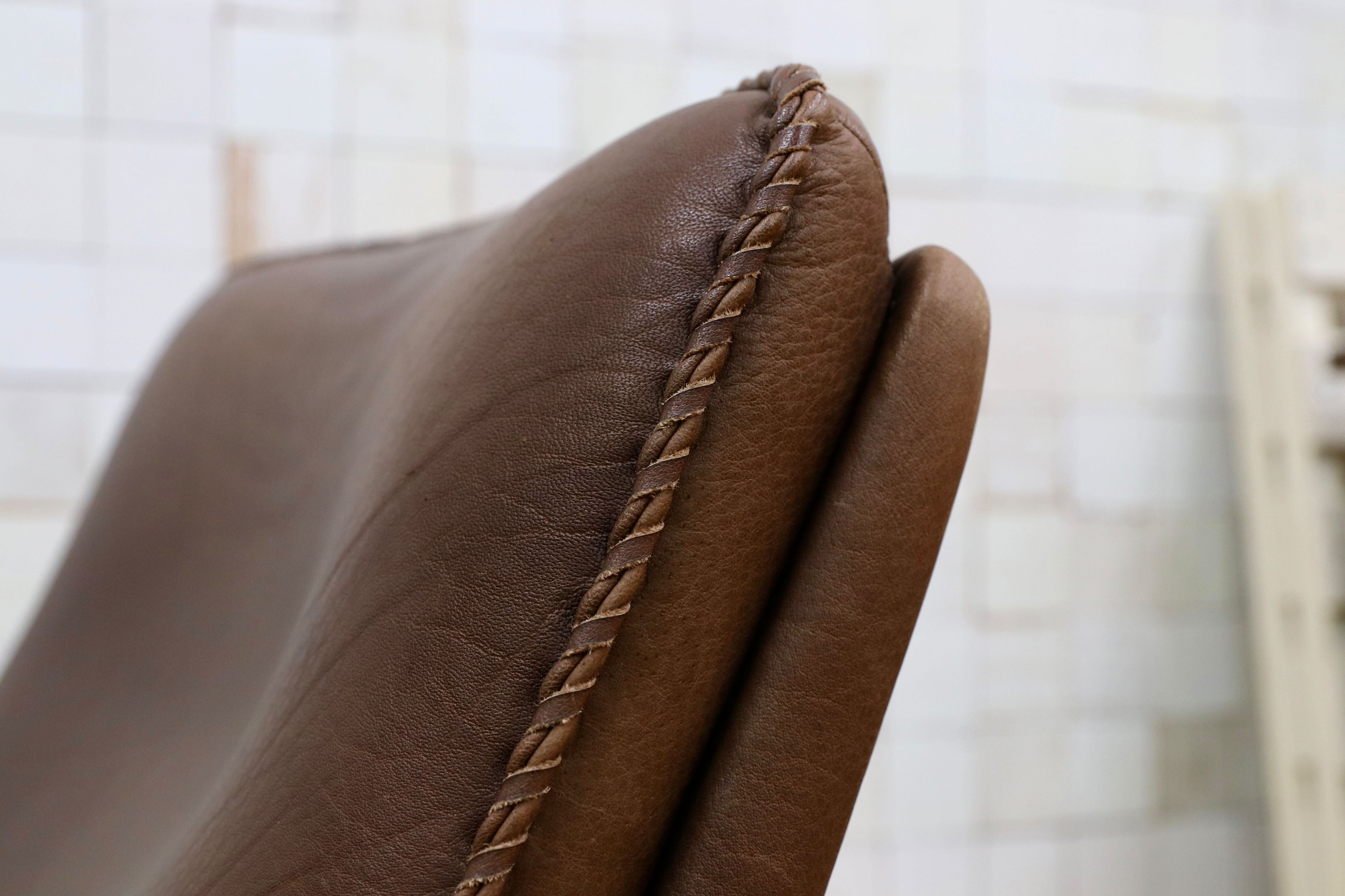 GMIO161A○BERG Furniture / ベルグファニチャー 1人掛けソファ ラウンジチェア 回転式 本革 ミッドセンチュリー ヴィンテージ デンマーク