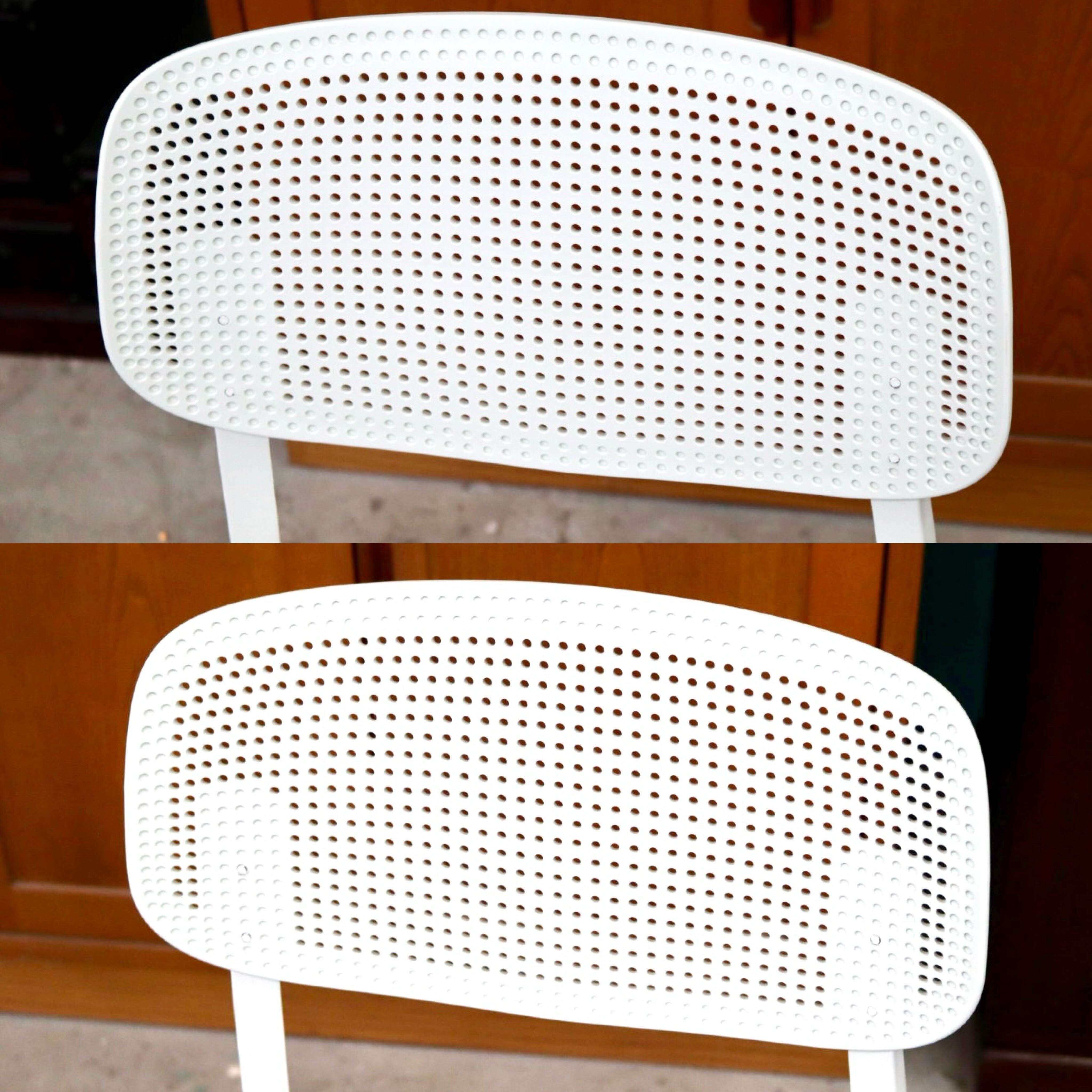 GMIS275E○KRISTALIA / クリスタリア COLANDER ダイニングチェア 椅子 2脚セット スタッキング モダン イタリア 白 展示品 定価約10万