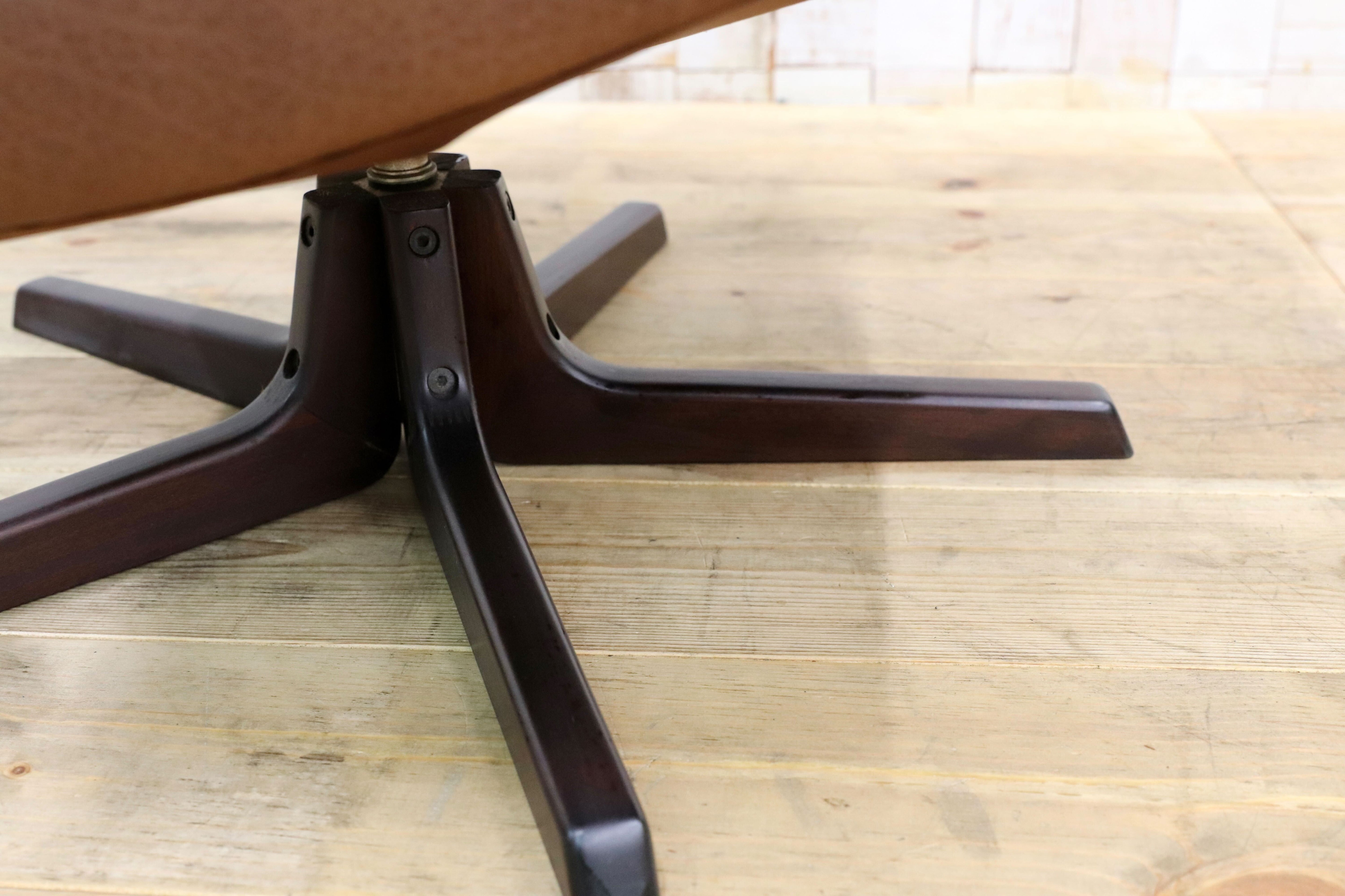 GMIO161A○BERG Furniture / ベルグファニチャー 1人掛けソファ ラウンジチェア 回転式 本革 ミッドセンチュリー ヴィンテージ デンマーク