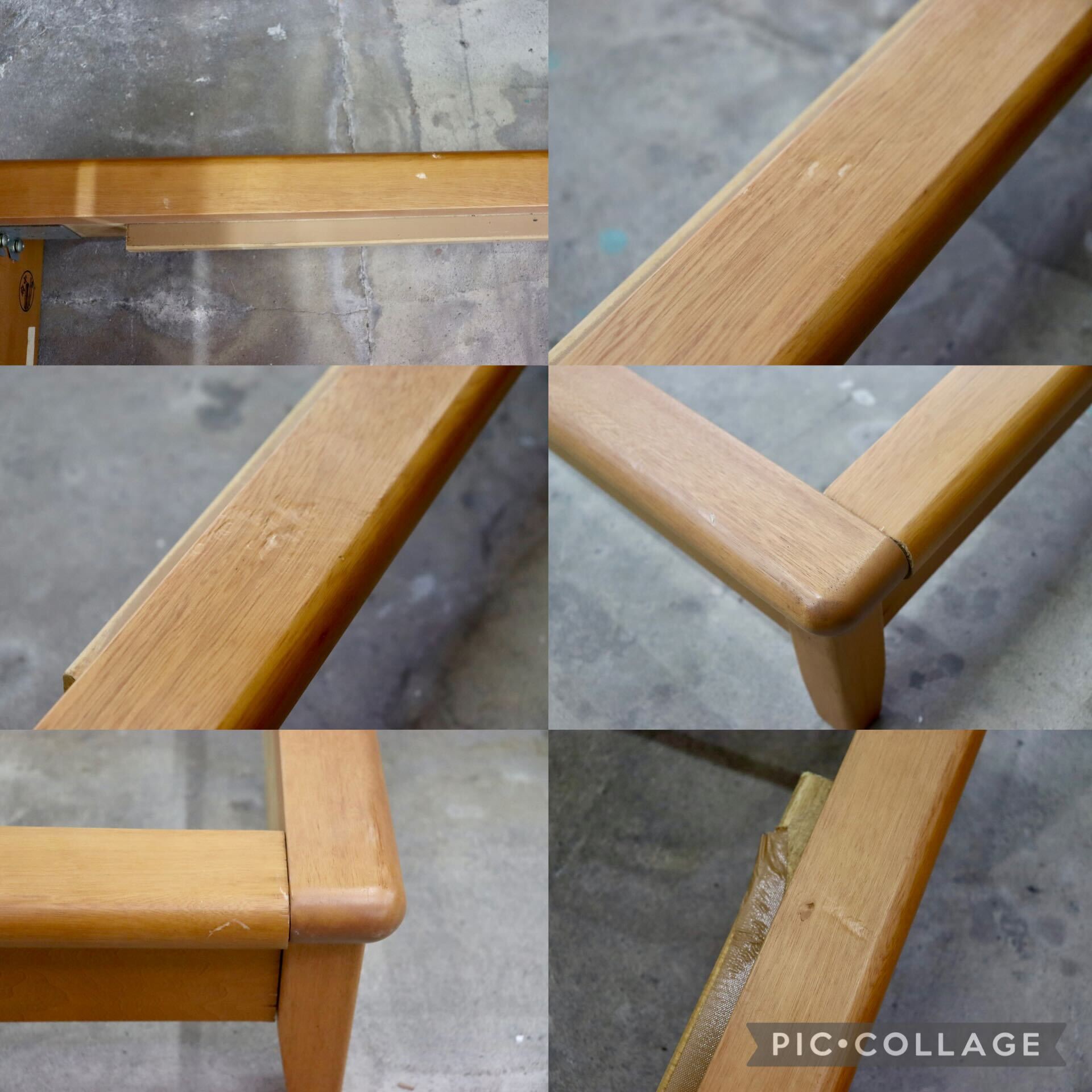 GMIH350○府中家具 SDシリーズ サクラ ダブルベッド ベッドフレーム 無垢材 高級家具 ロータイプ すのこ 国産家具