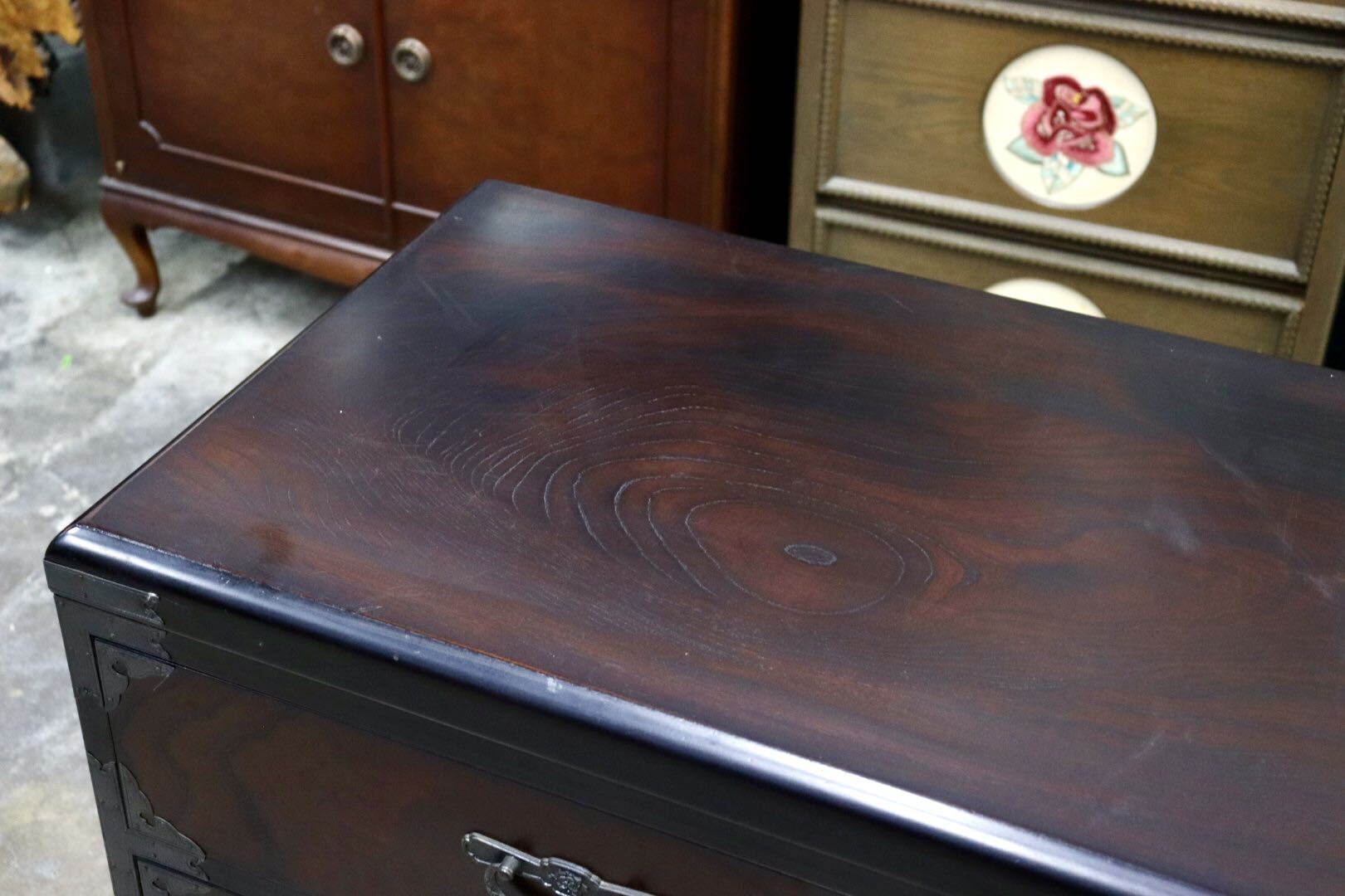 GMJS254◯民芸家具 整理箪笥 チェスト 和箪笥 時代箪笥 収納家具
