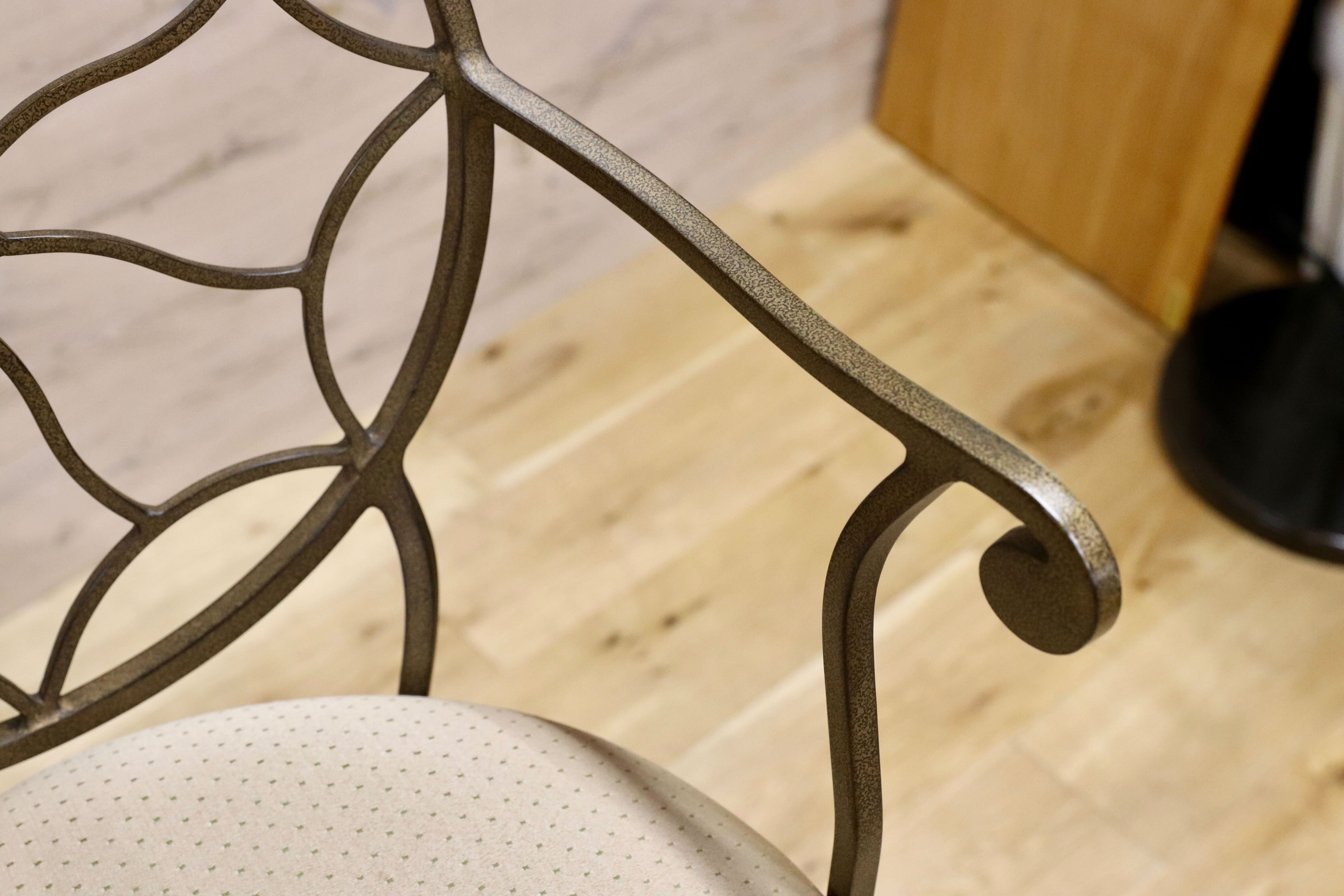 GMHO16C○DREXEL HERITAGE / ドレクセルヘリテイジ 特注 カウンターチェア アイアンチェア ハイチェア 回転チェア インダストリアル 希少