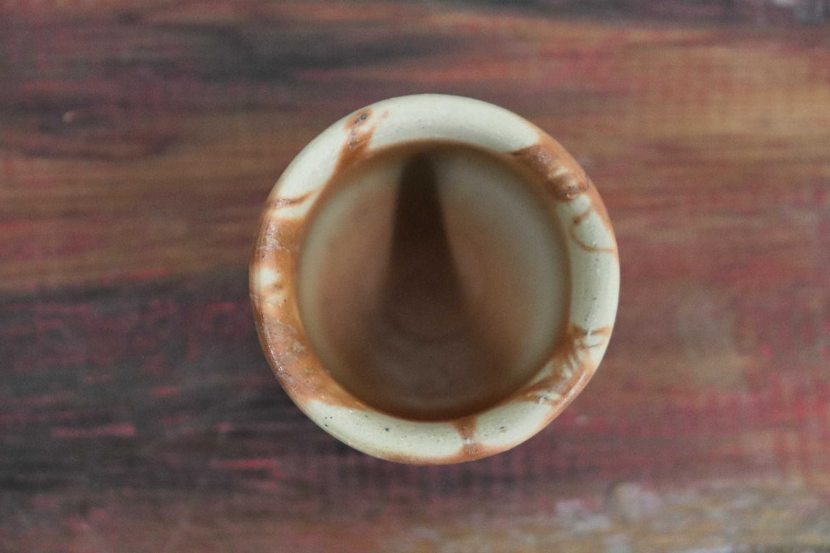 GMJH402C◯備前焼 木村隆明作 ぐい呑 酒呑 酒器 酒杯 共箱 栞付 一陽窯 伝統工芸