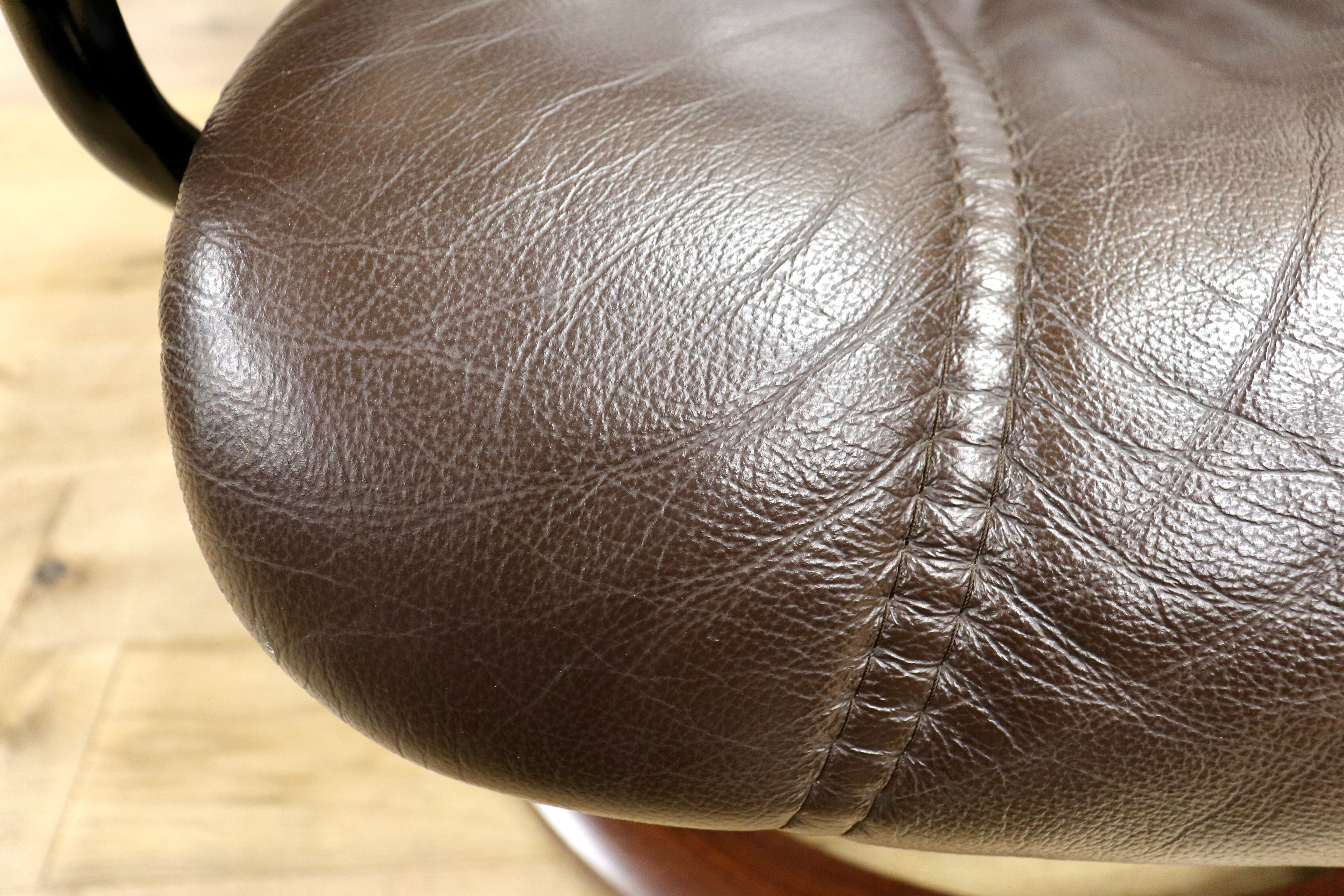 GMIS360○EKORNES / エコーネス コンサル ストレスレスチェア リクライニングチェア オットマン セット ブラウンレザー ノルウェー 北欧