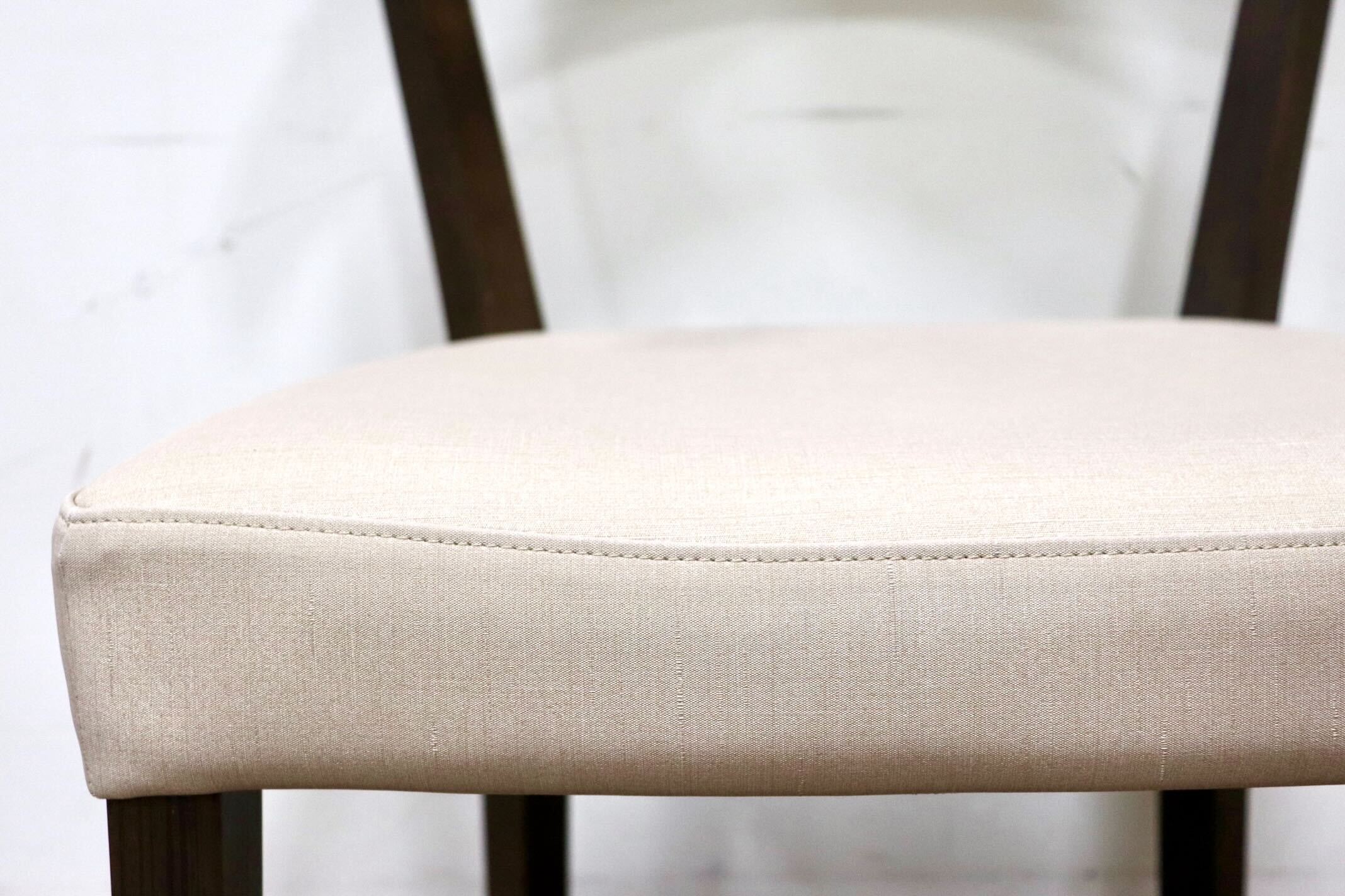 GMHN230A○karimoku / カリモク ダイニングチェア セミアームチェア 食卓椅子 椅子 ラバトリー材 合皮 マニエラ 国産家具 定価4.5万 展示品