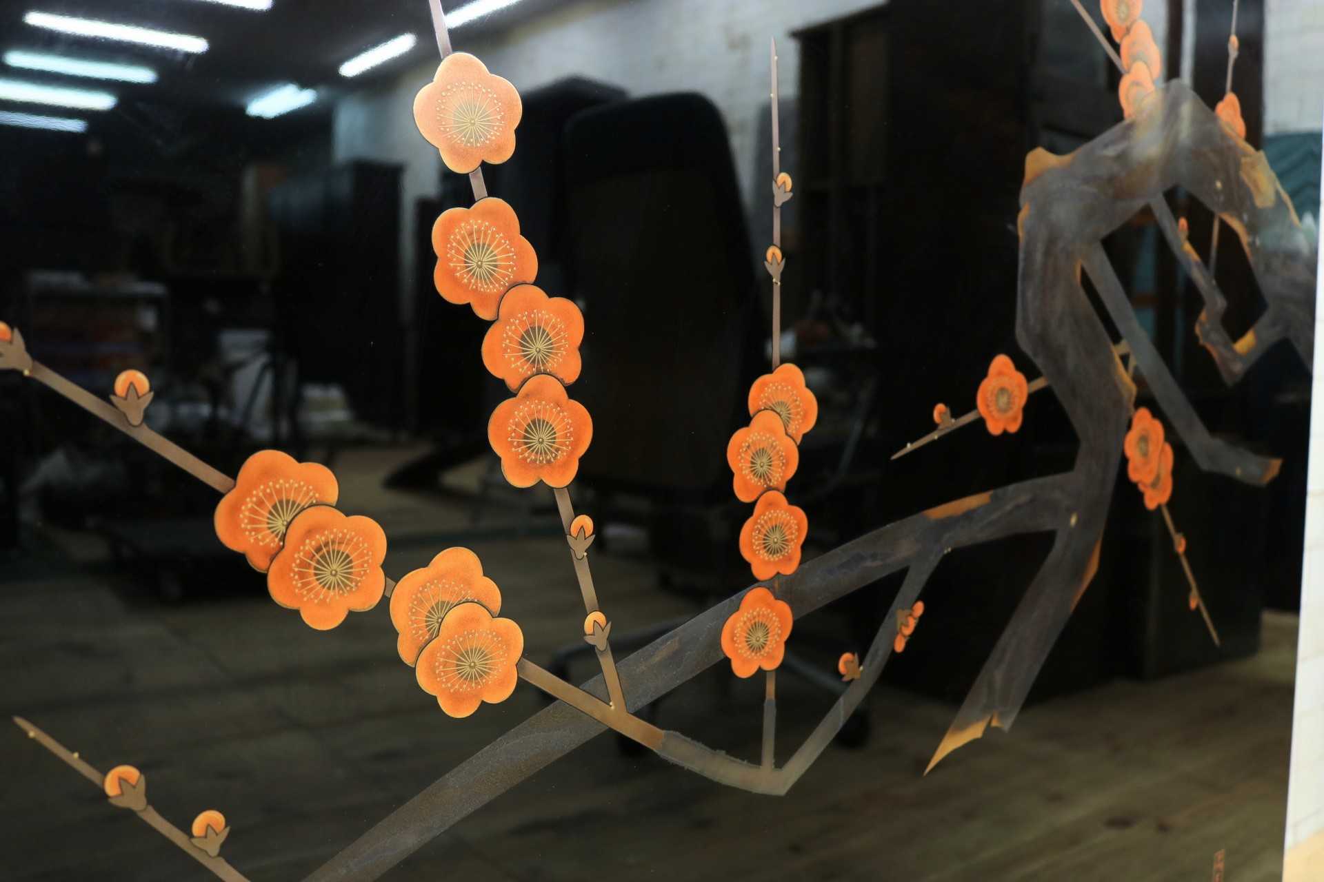 GMHH26○衝立 パーテーション オブジェ 飾り板 仕切り板 間仕切り 和家具 和モダン 和室 座敷 古民家 レトロ