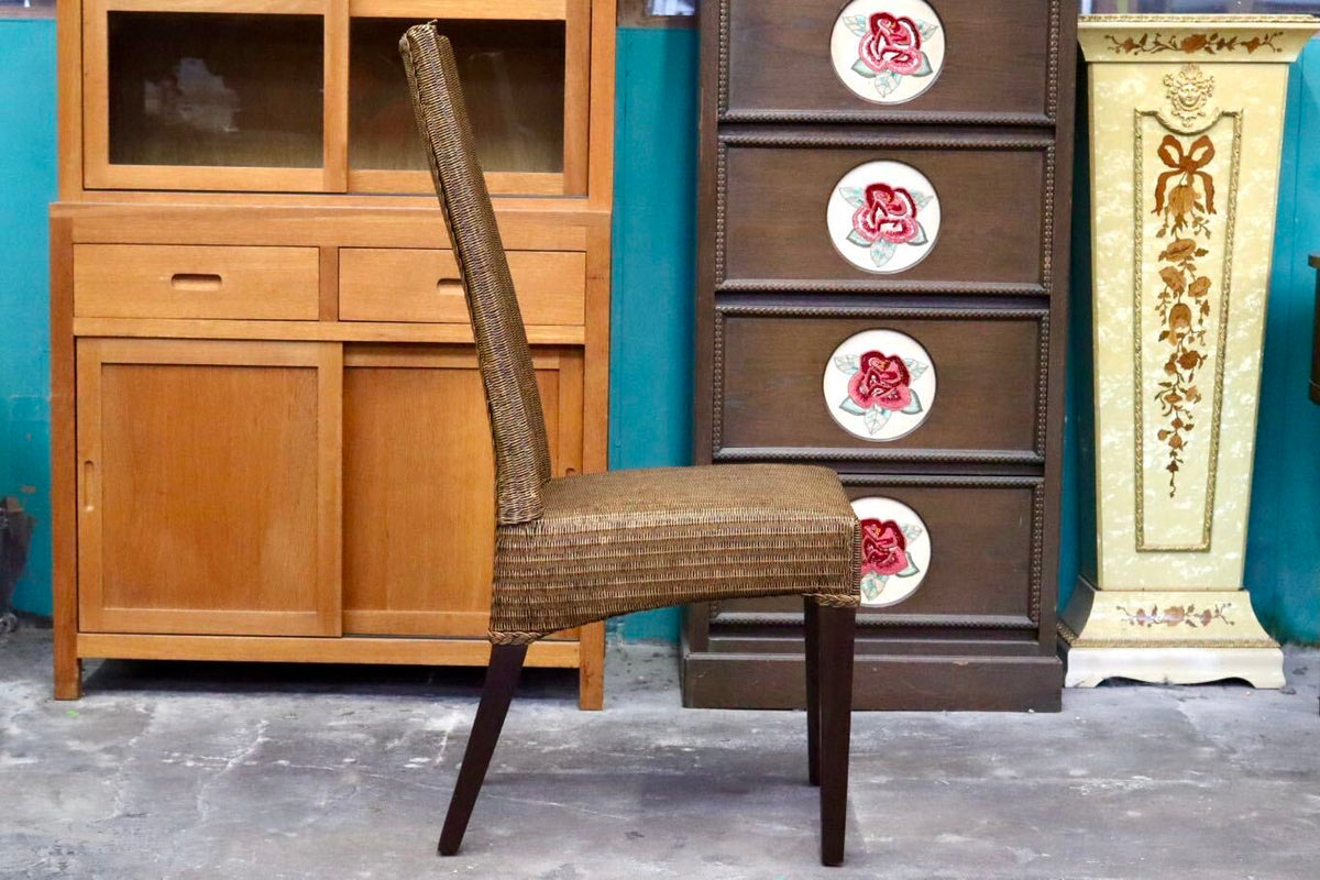GMJH380D○LLOYD LOOM / ロイドルーム ハイバックチェア アームレスチェア 椅子 ダイニングチェア 木製 イギリス家具