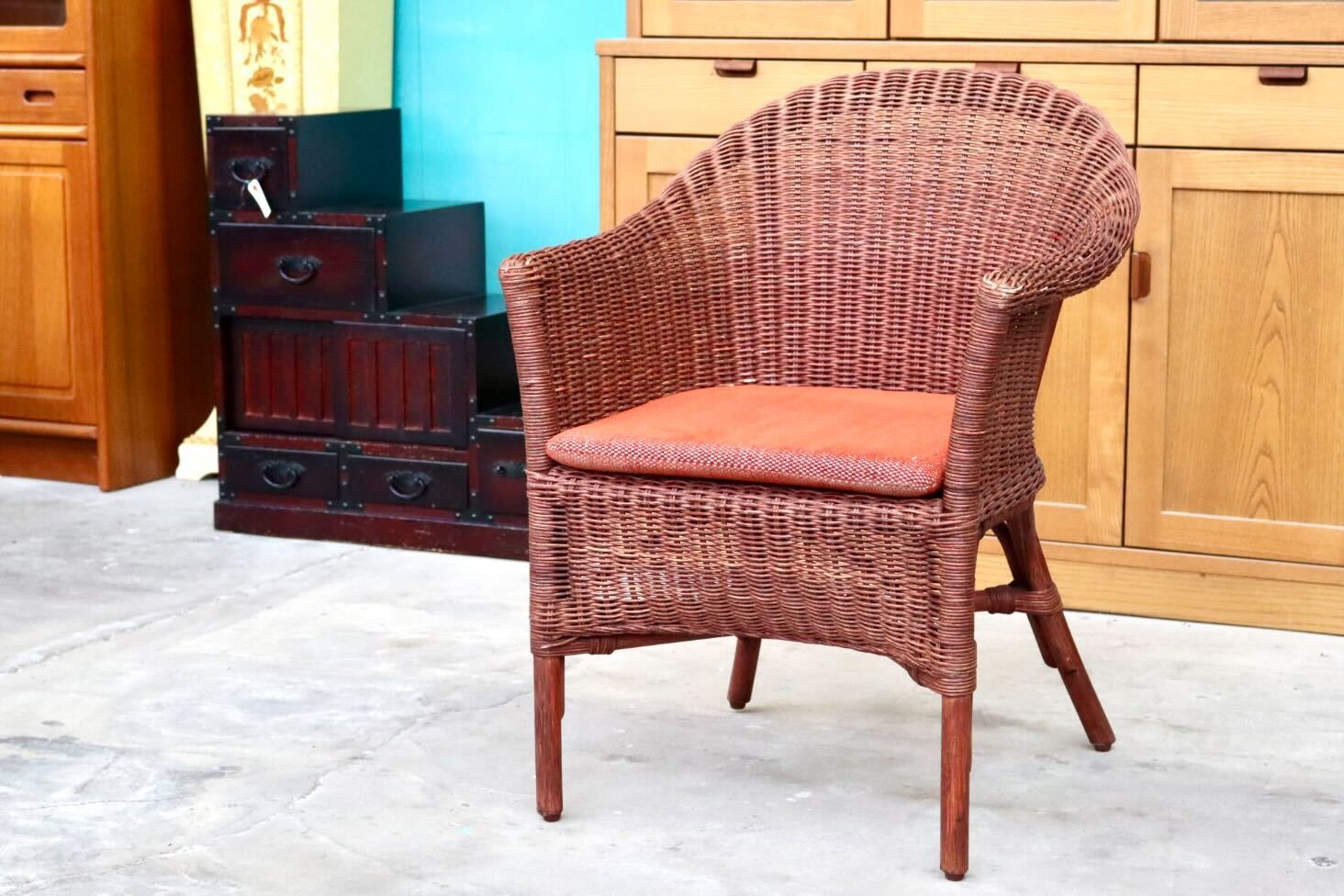 kozakana　/カサブランカ　リゾートチェア　アームチェア　ラタン　籐 kozakana /カサブランカ リゾートチェア アームチェア ラタン 籐