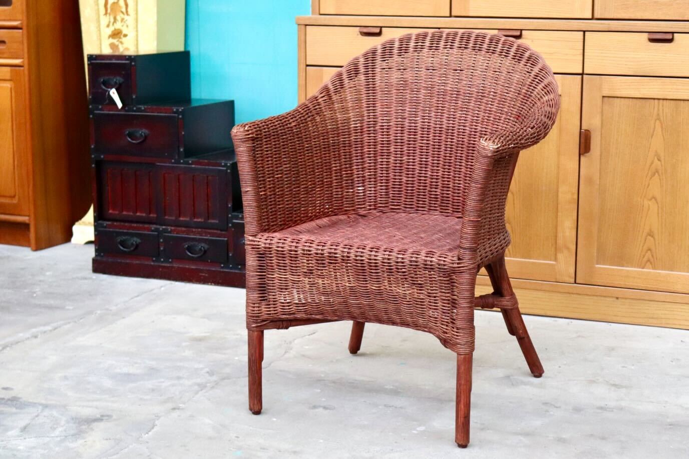 カサブランカ(CASABLANCA) ラタンチェア 籐椅子（現地渡しのみ