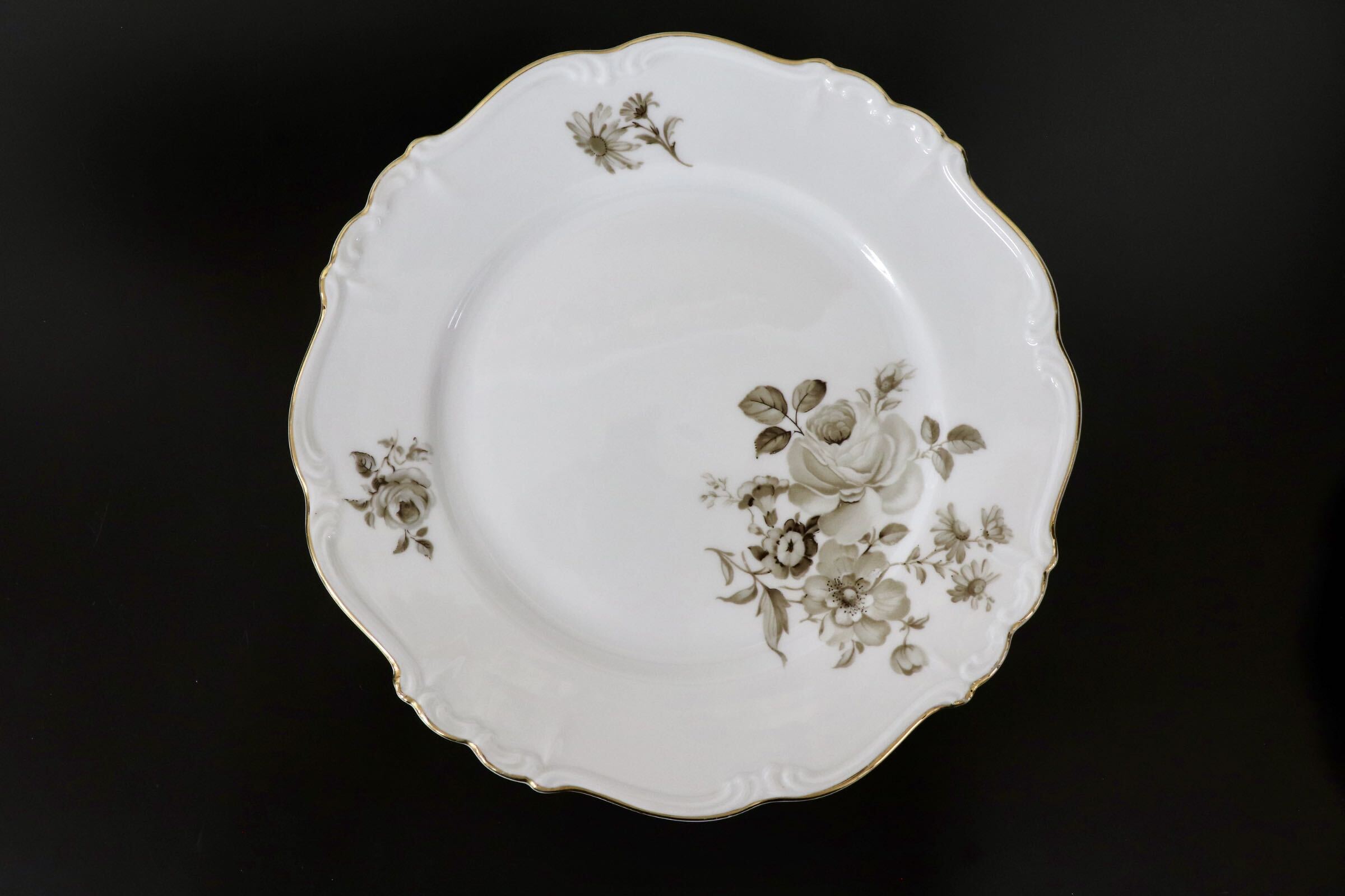 ドイツ　ヴィンテージ ANNABURG 大皿 2枚 GMJH332AG○ヴィンテージ Edelstein Bavaria エーデルシュタイン Maria