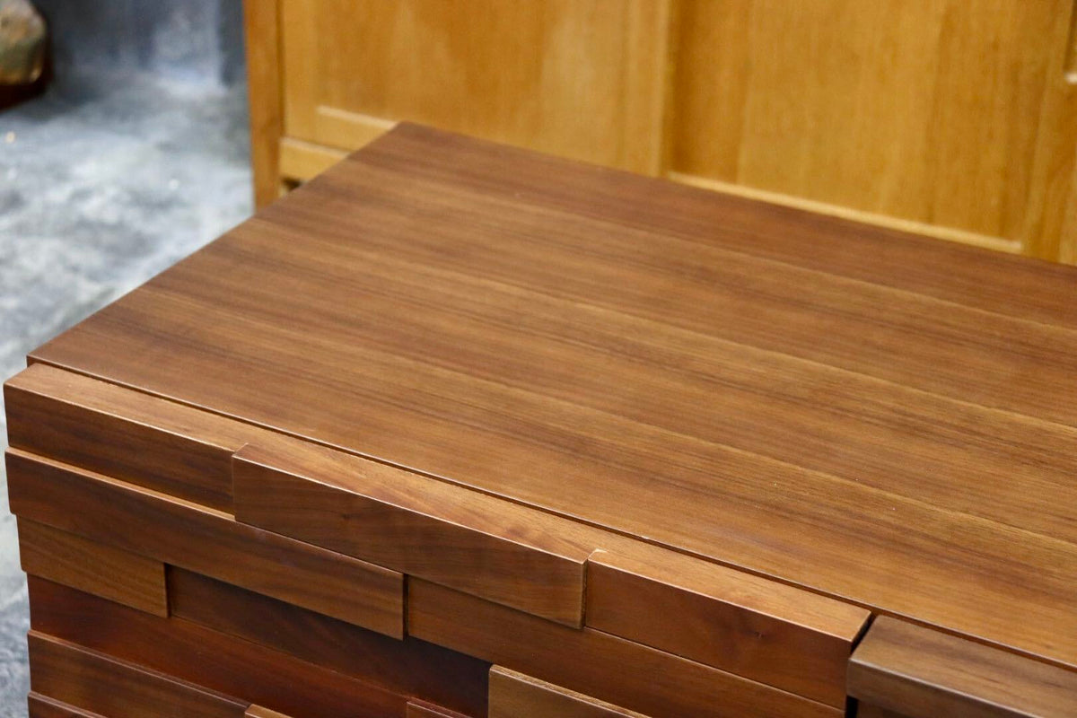 GMJK443◯シギヤマ家具 TORTE トルテ TVボード AVボード ローボード リビング収納 ウォールナット 北欧スタイル 希少 展示品