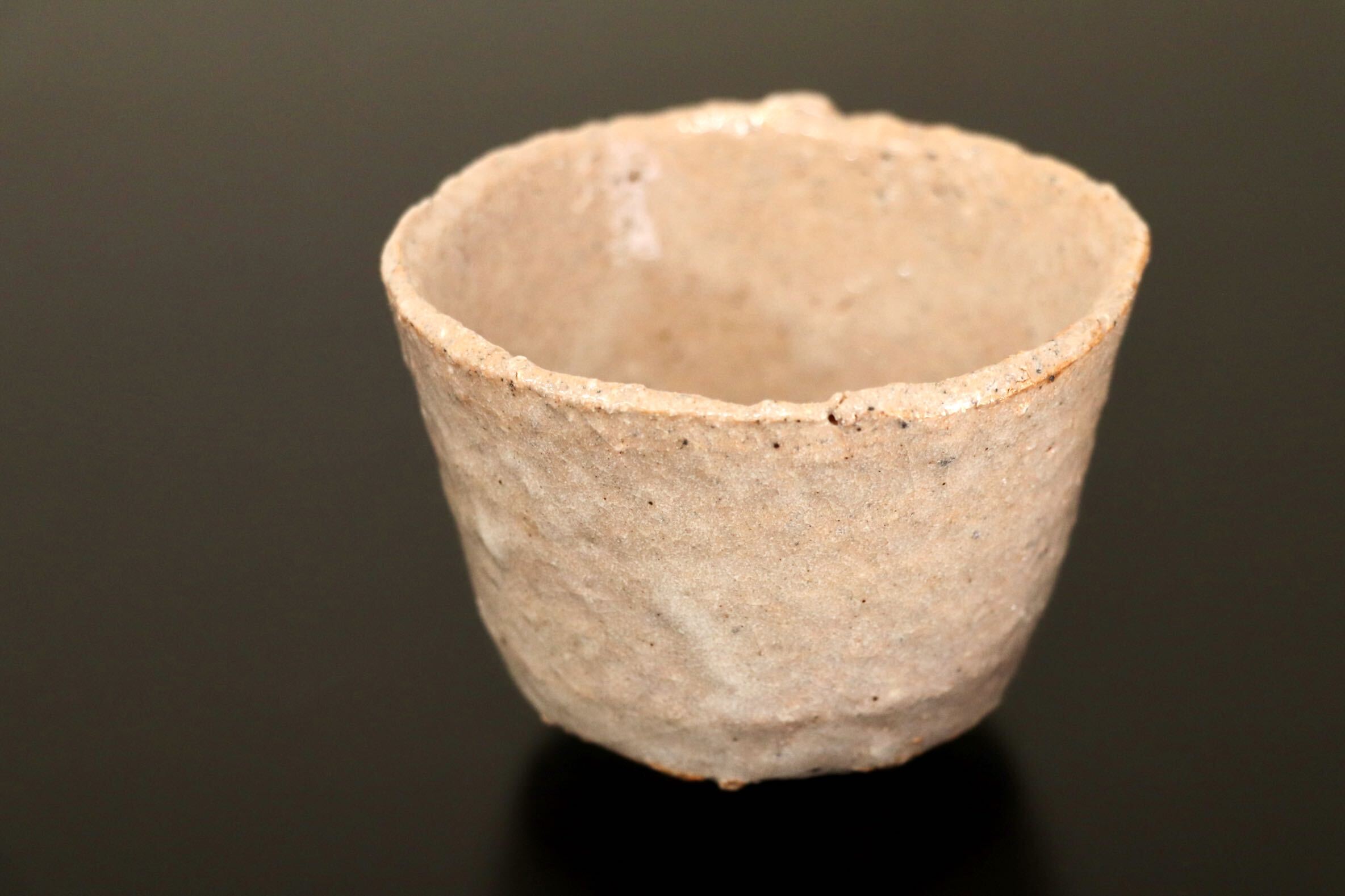 GMJO105A○千代市陶房 清水万佐年 丹波焼 長石釉カップ 伝統工芸 丹波立杭焼 丹波篠山