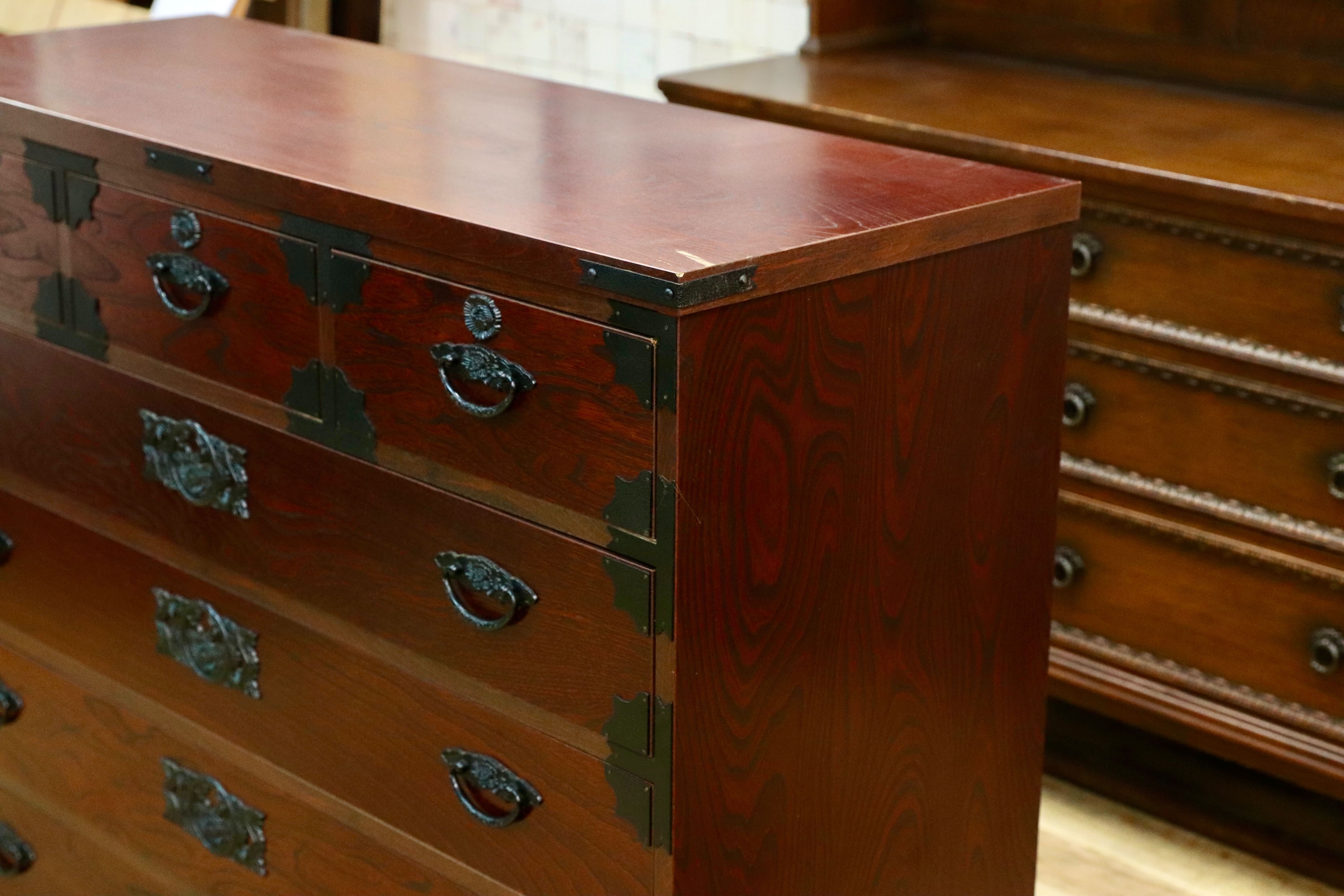 GMIK441A○時代箪笥 整理箪笥 引出し収納家具 和家具 昭和レトロ 和 GMIK441A○時代箪笥 整理箪笥 引出し収納家具 和家具 昭和レトロ