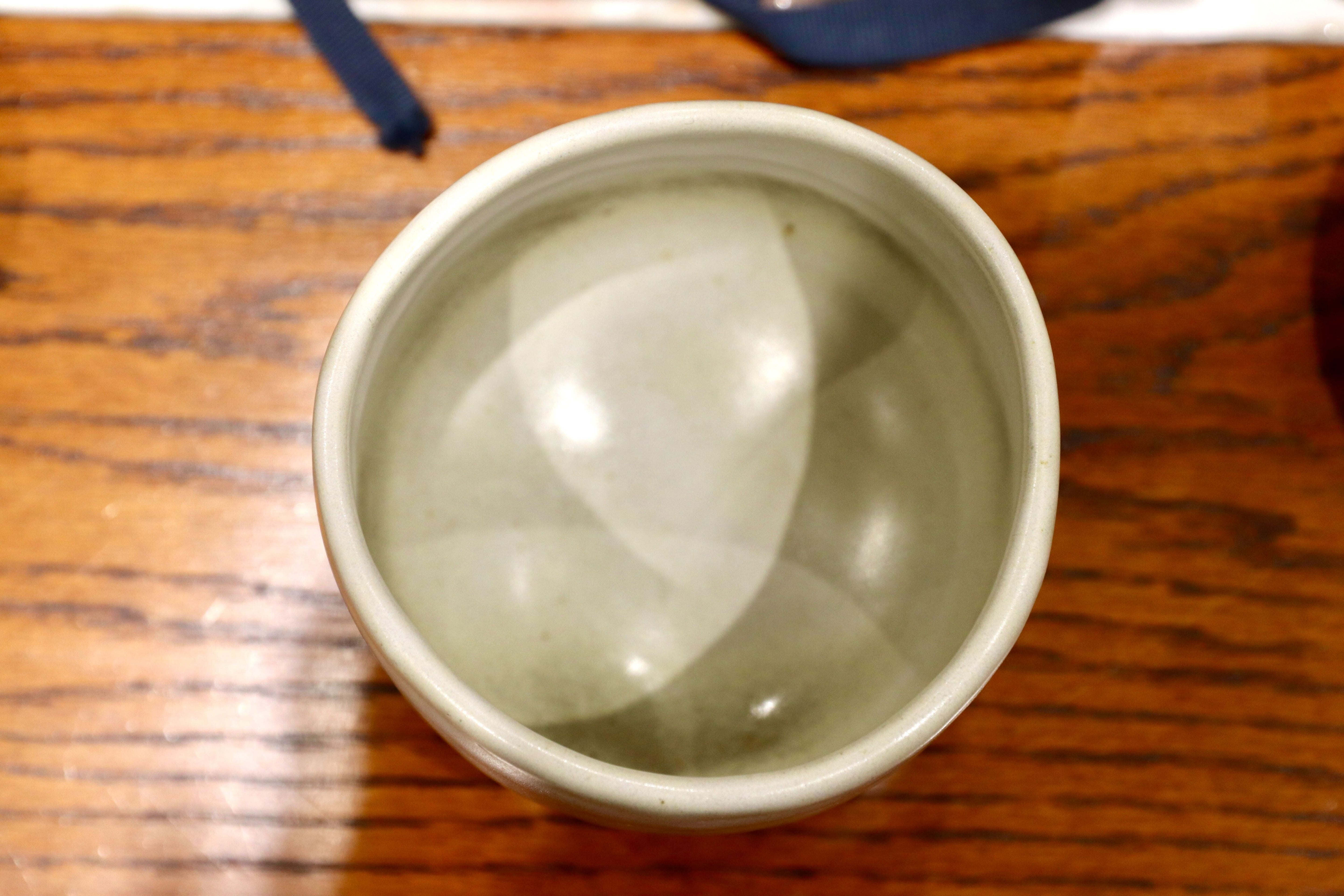 GMIO166○北村圭泉 圭泉窯 白釉茶碗 最高級 丹波焼 丹波篠山 陶磁器 未使用