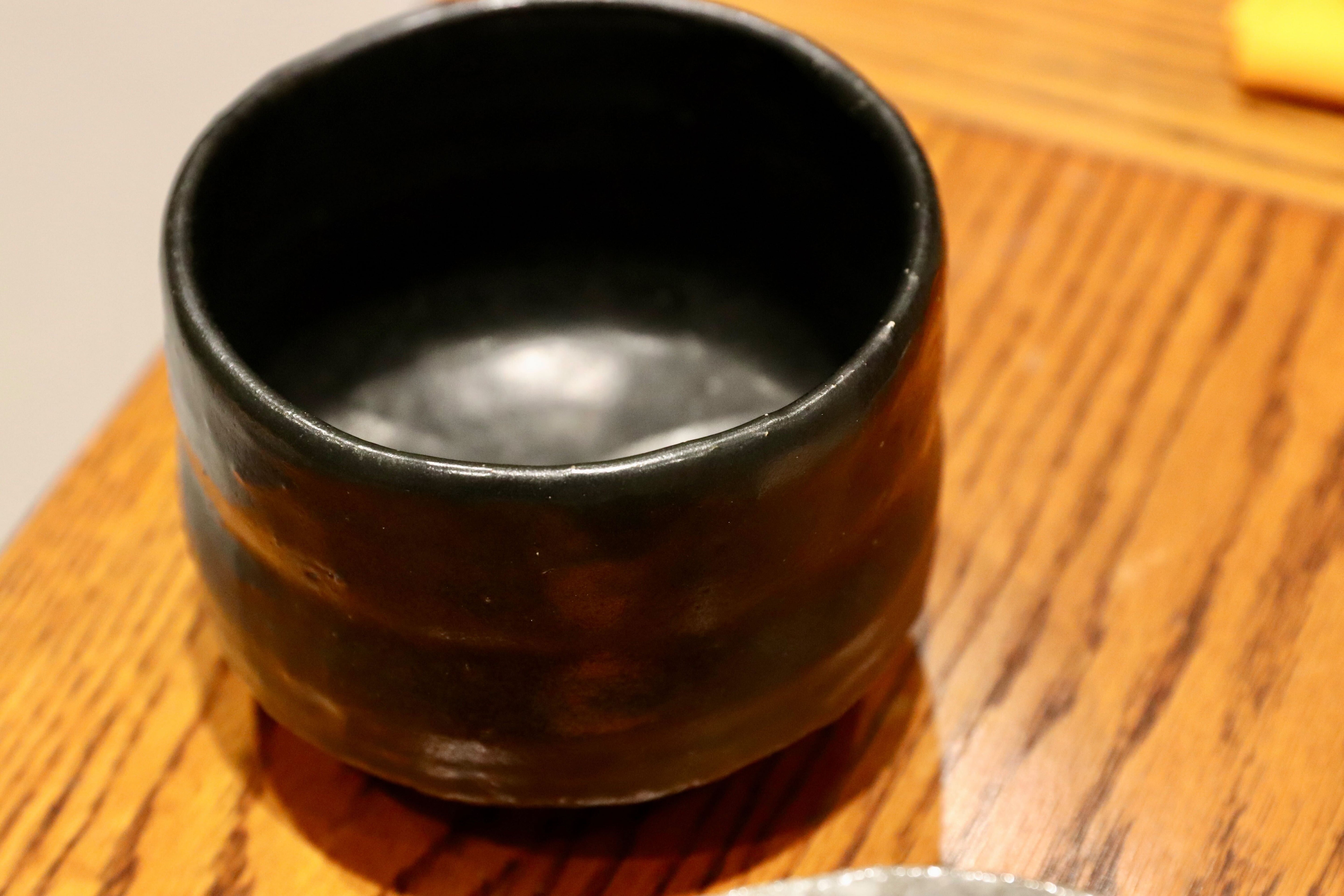 GMIO168○北村圭泉 圭泉窯 黒釉茶碗 最高級 丹波焼 丹波篠山 陶磁器 未使用
