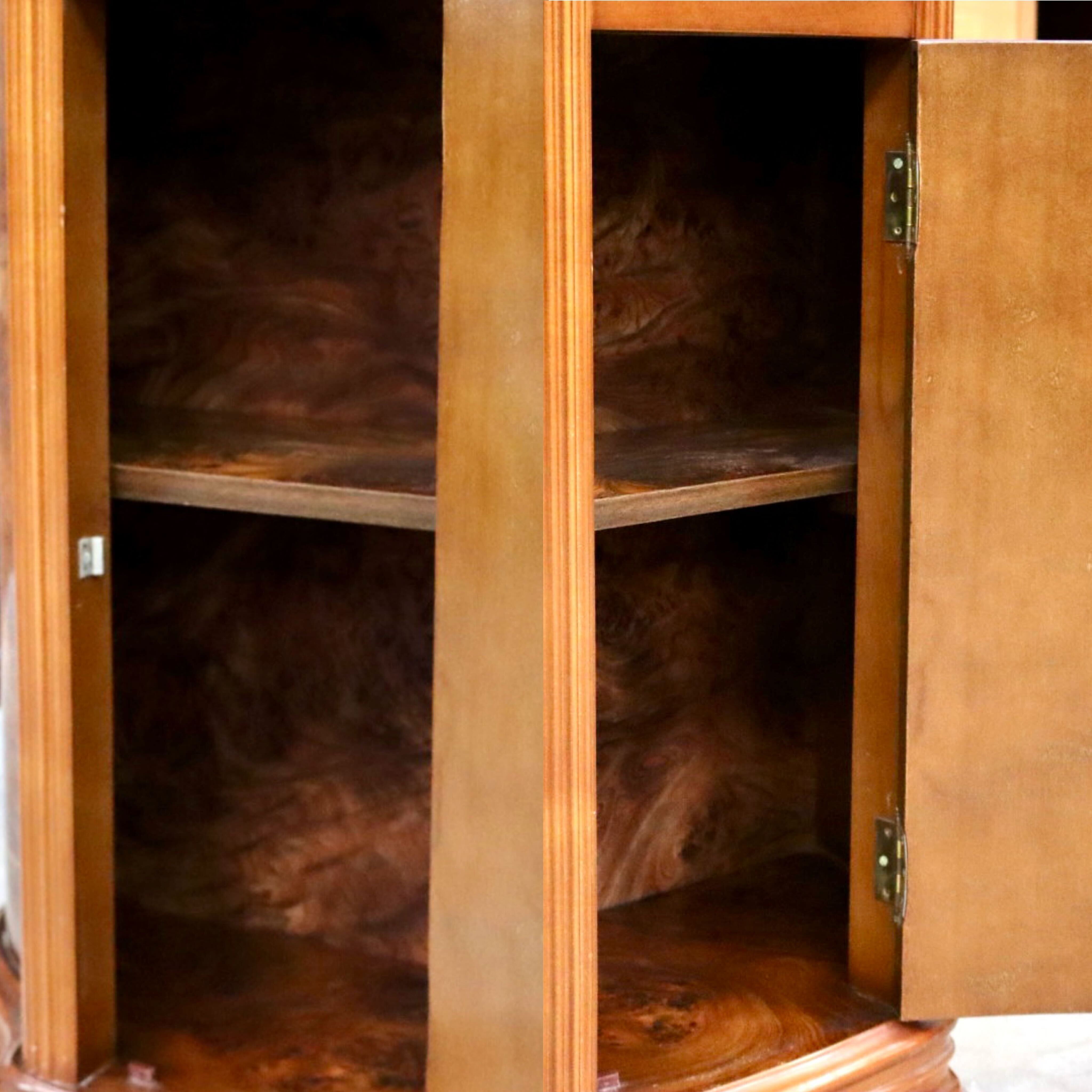 GMIH383A○サイドボード キャビネット 花台 木製 大理石天板 引き出し レトロ ヨーロピアン ヴィンテージ