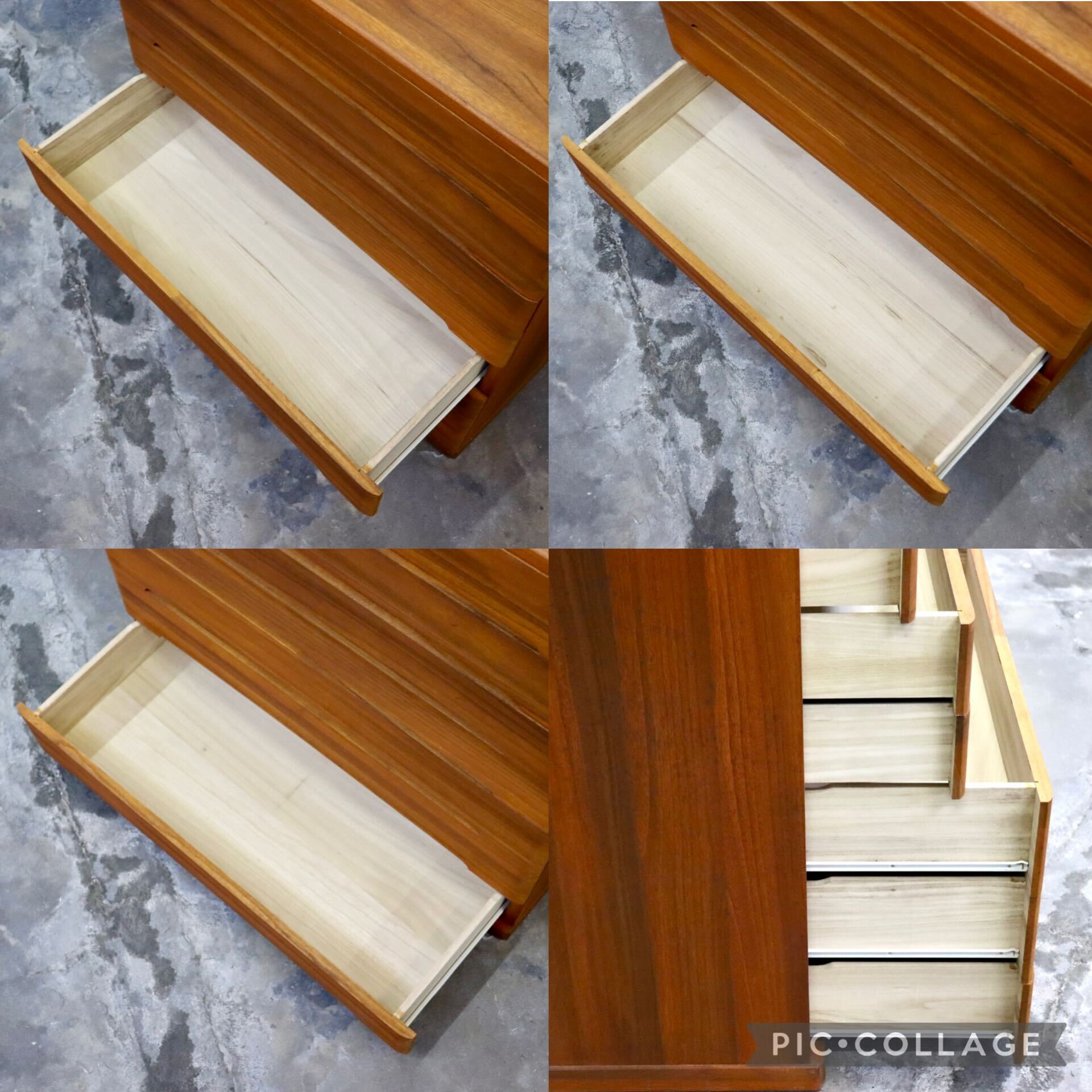 GMIH371A○高塚桐材商店 平翠作 7段チェスト 整理箪笥 洋服タンス 桐材 収納家具 たんす 和家具 和モダン 高級家具