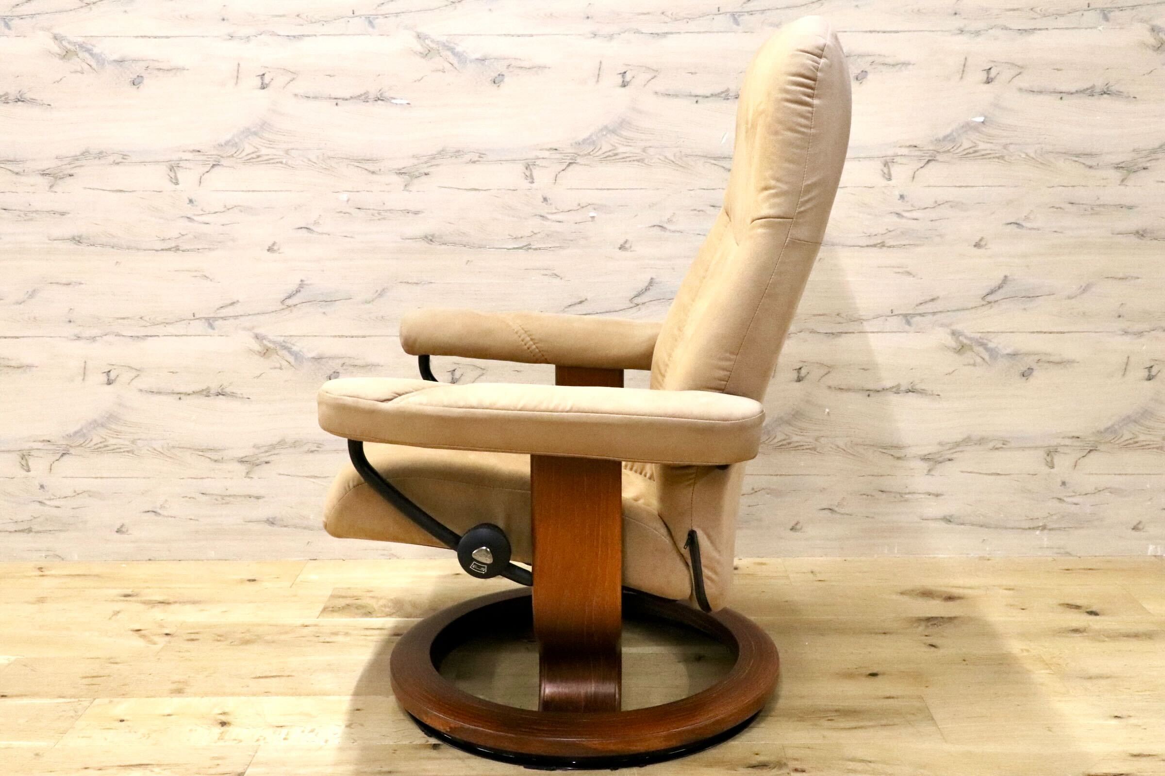 GMJH128○EKORNES / エコーネス ストレスレス リクライニングチェア パーソナルチェア シングルソファ オットマン 北欧 ノルウェー製