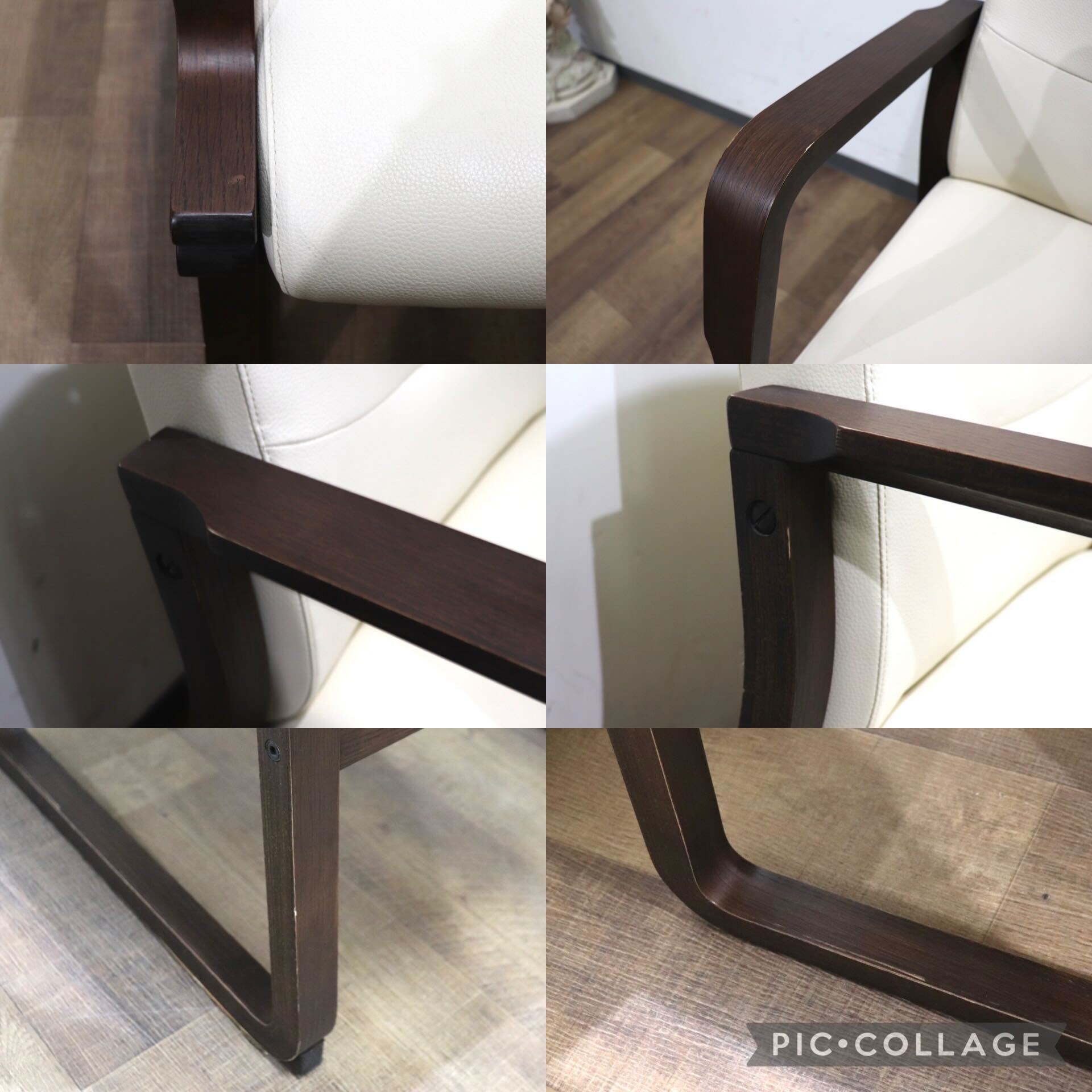 GMHN244C○karimoku / カリモク Direttore ディレトーレ リクライニングチェア ダイニングチェア アームチェア 合皮 国産家具