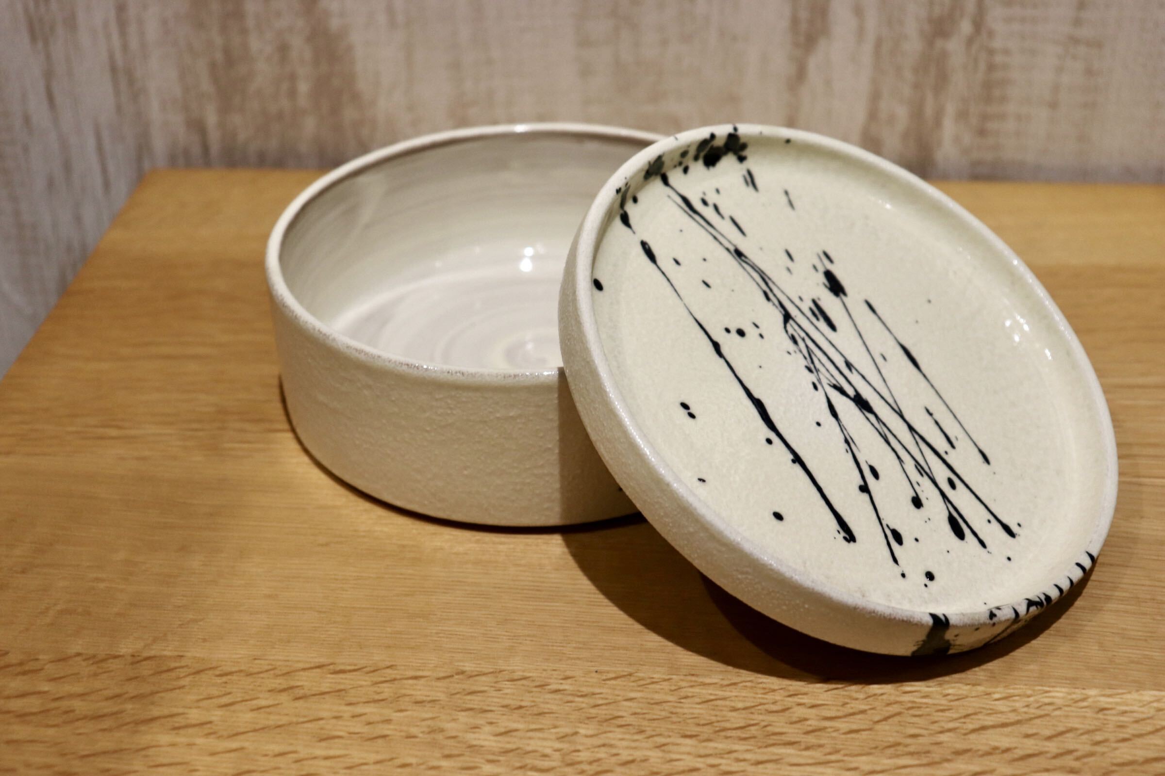 GMIO97◯雅峰窯 丹波焼 お重 中 陶器 伝統工芸 丹波篠山 未使用