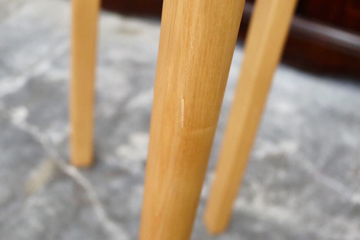 GMIK487A○匠工芸 / TAKUMI KOHGEI マッシュルームスツール MASHROOM STOOL Lサイズ 椅子 スタッキング 木製 グリーン