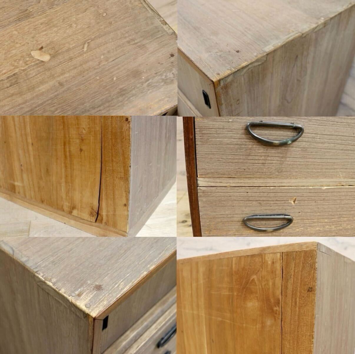 GMIH140○和箪笥 整理箪笥 引き出し収納 桐箪笥 和家具 レトロ 和モダン タンス チェスト 古民家 レトロ アンティーク