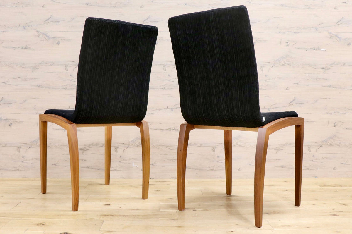 GMJS291C◯BoConcept / ボーコンセプト CUVE カーブ ダイニングチェア 食卓椅子 アームレスチェア カバーリング モダン 2脚セット