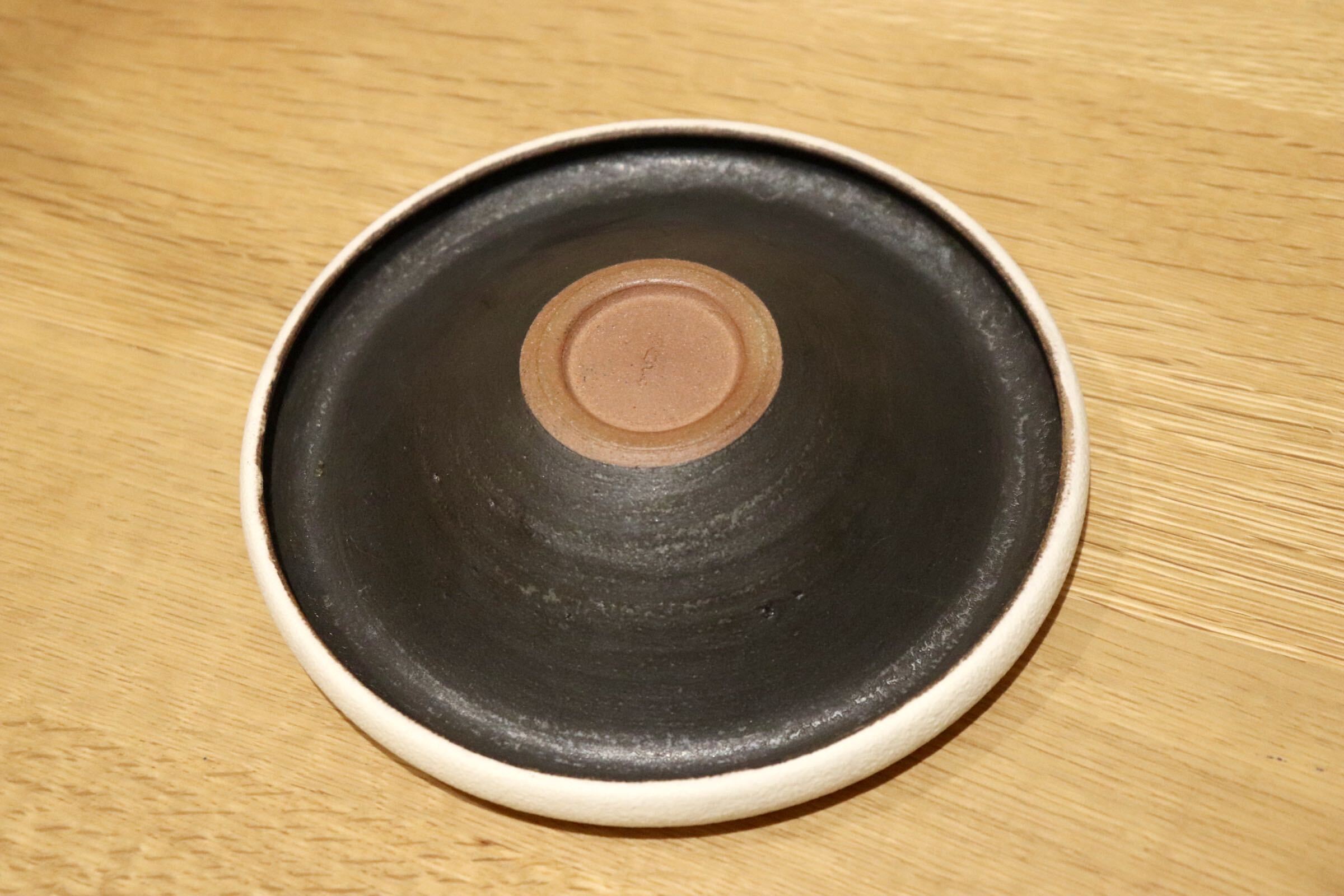 GMIO100A◯雅峰窯 丹波焼 丸鉢 小 小皿 陶器 ボウル 和食器 伝統工芸 丹波篠山 未使用
