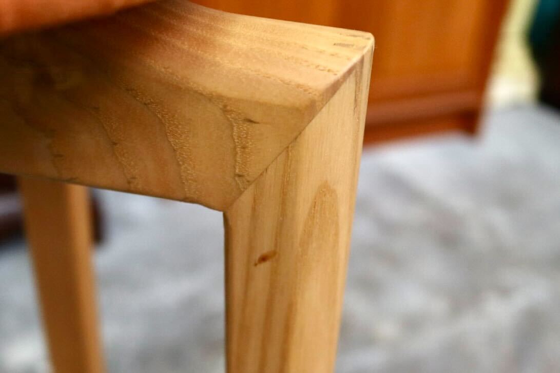 GMIK487B○匠工芸 / TAKUMI KOHGEI マッシュルームスツール MASHROOM STOOL Lサイズ 椅子 スタッキング 木製 オレンジ