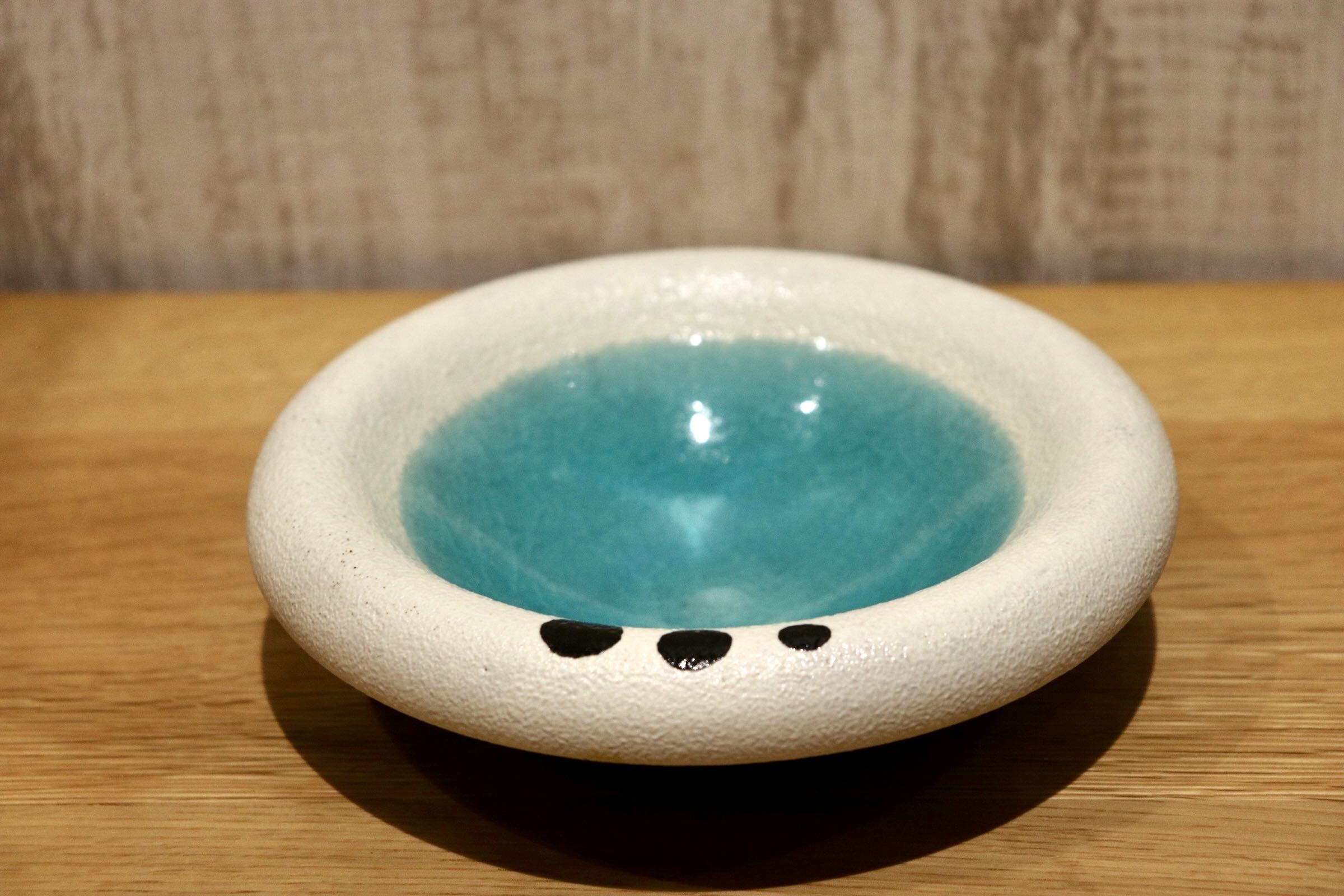 GMIO100B◯雅峰窯 丹波焼 丸鉢 小 小皿 ボウル 和食器 陶器 伝統工芸 丹波篠山 未使用