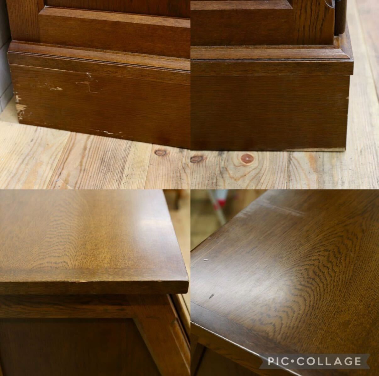 GMIK596○karimoku / カリモク ライティングビューロー デスク 机 学習机 オールドカリモク ヴィンテージ 書斎机 国産家具 オーク