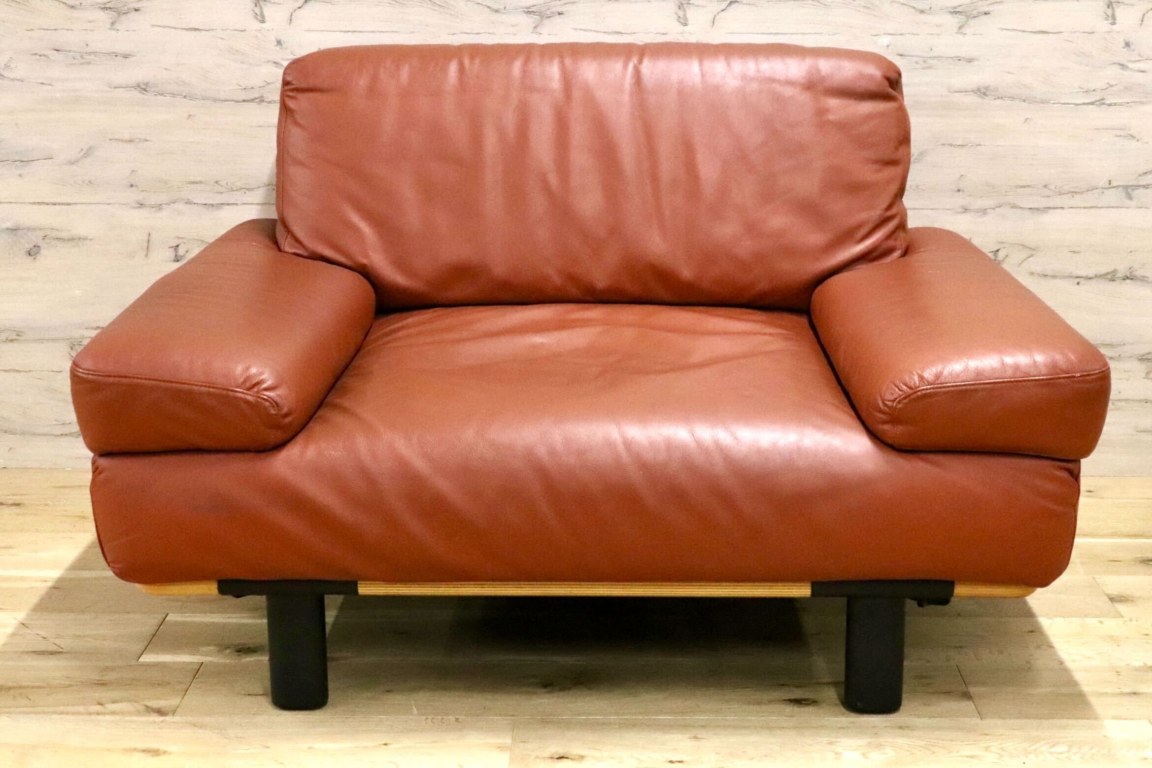GMJS86A○arflex / アルフレックス JUNG2 シングルソファ ラウンジチェア パーソナルチェア 椅子 本革 イタリアモダン