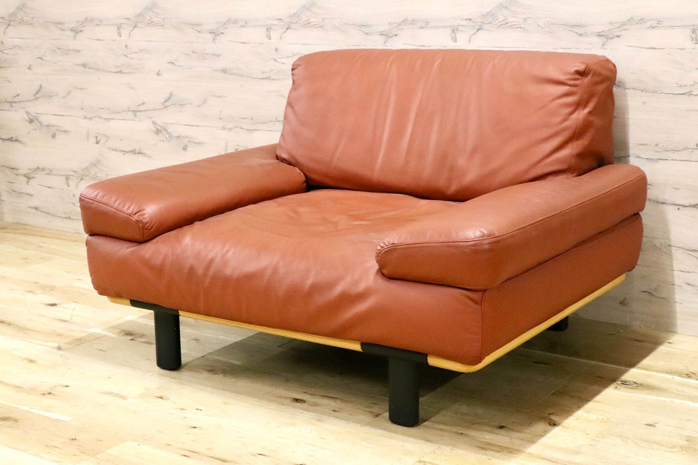 GMJS86B○arflex / アルフレックス JUNG2 シングルソファ ラウンジチェア パーソナルチェア 椅子 本革 イタリアモダン