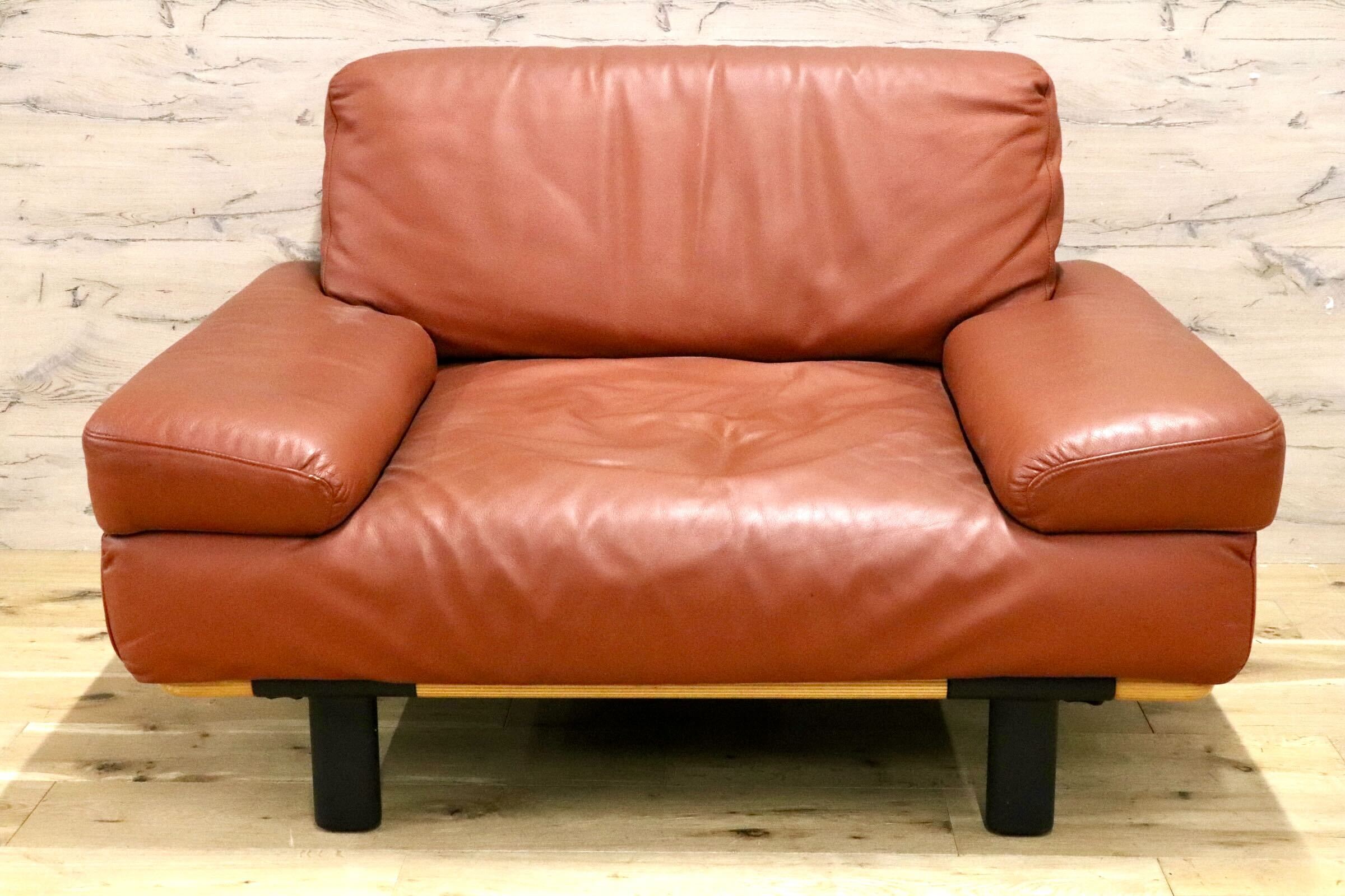GMJS86B○arflex / アルフレックス JUNG2 シングルソファ ラウンジチェア パーソナルチェア 椅子 本革 イタリアモダン
