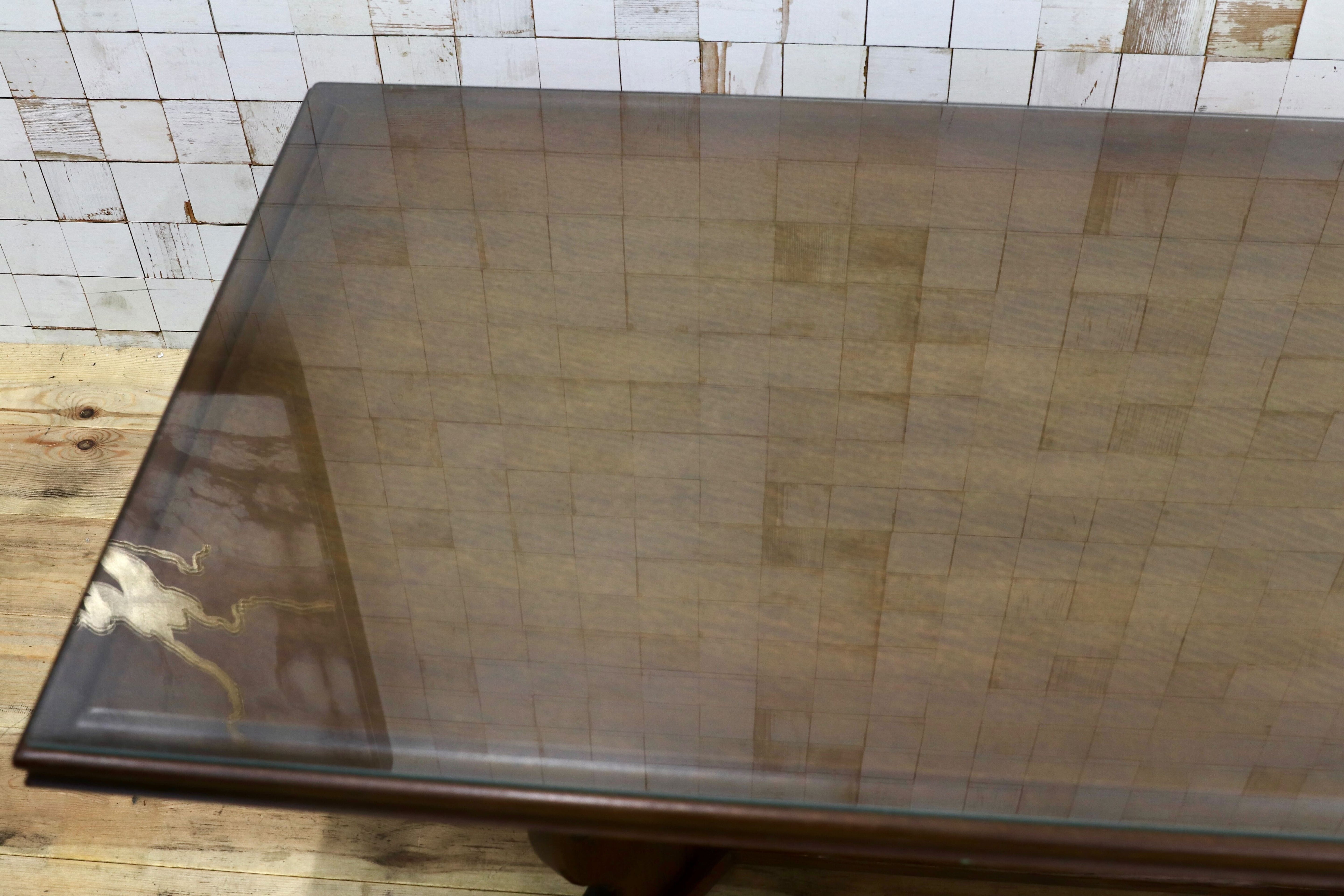 GMNA1○西洋 イギリス アンティーク リビングテーブル センターテーブル 応接机 木製 クラシック 彫刻細工 オールドカントリー オーク材