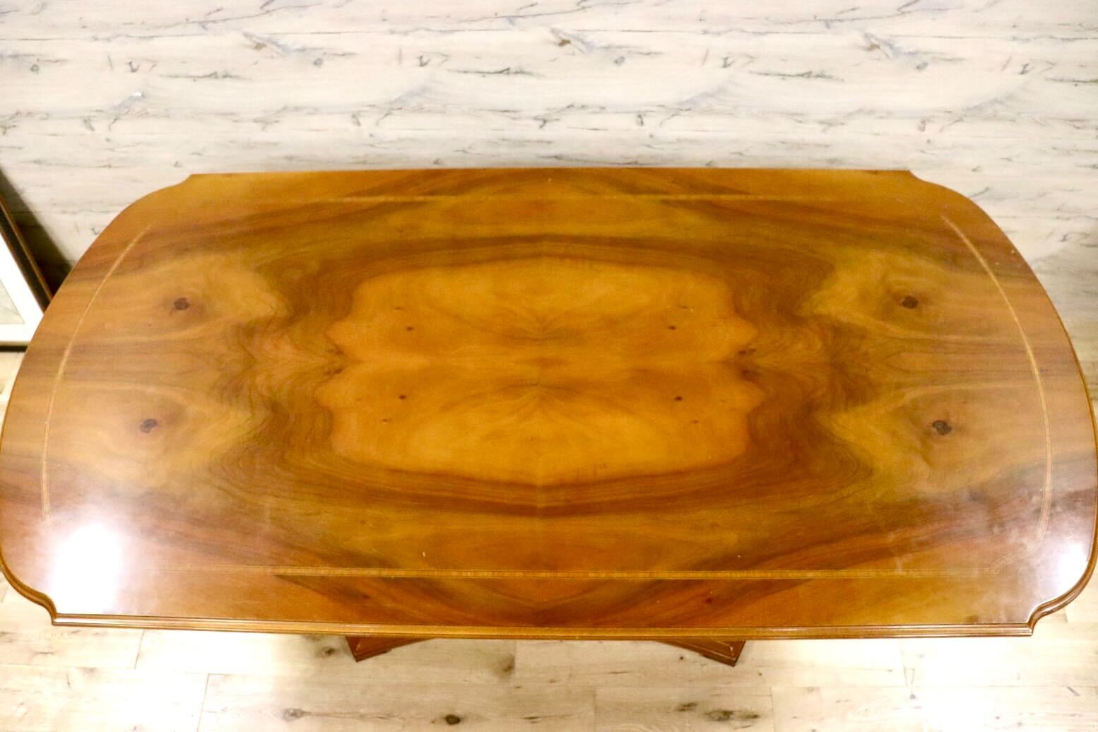 GMHK47○スペイン製 ダイニングテーブル 食卓テーブル 象嵌 彫刻 高級 