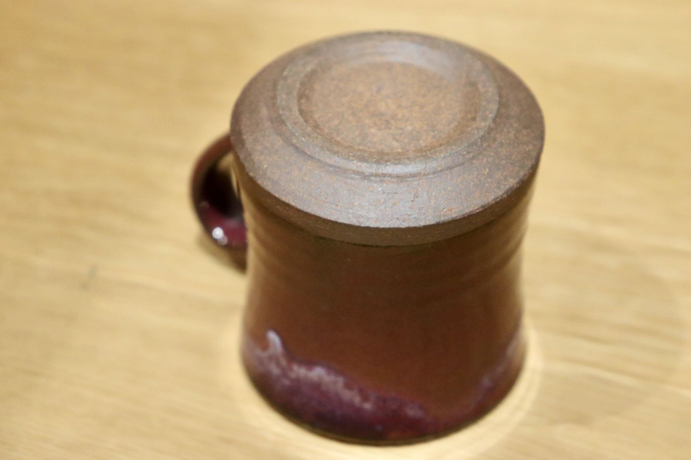 GMJO8E◯市野悟窯 丹波焼 マグカップ コーヒーカップ 陶器 市野哲次 伝統工芸 丹波篠山 未使用