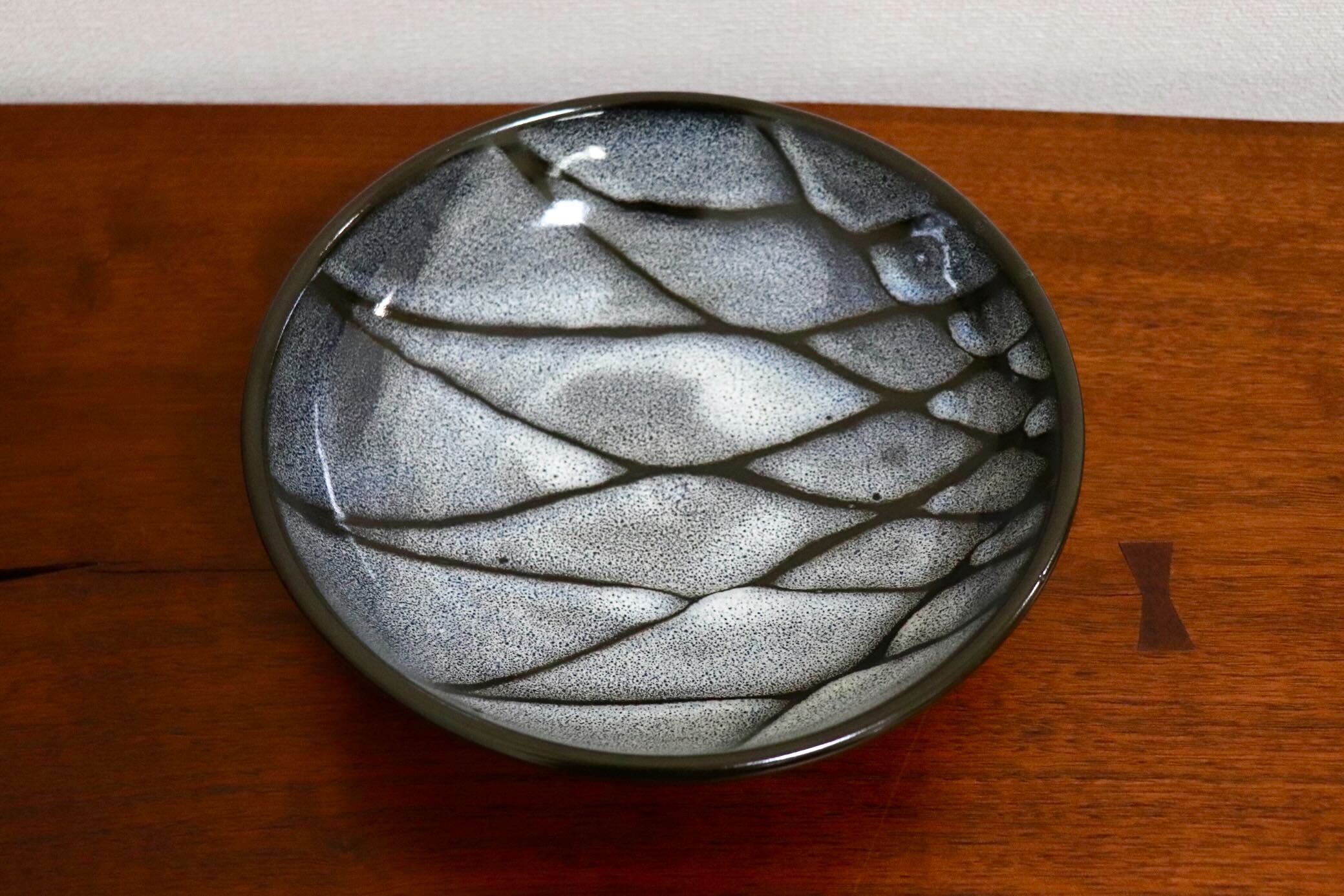 GMIO331○陶勝窯 丹波焼 網目鉢 市野勝 市野勝磯 陶器 工芸品 丹波篠山 未使用