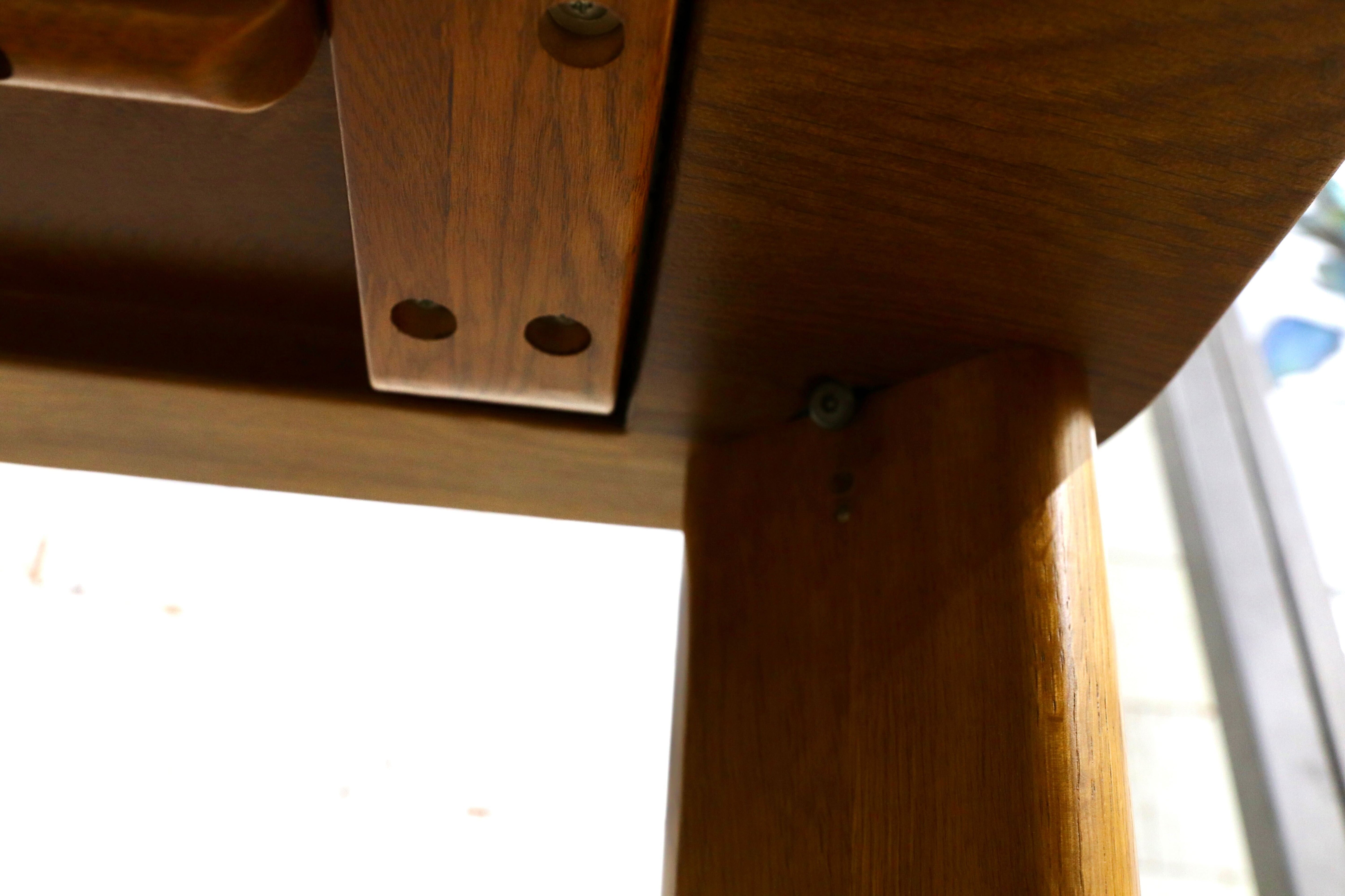 GMIS547○浜本工芸 / HAMAMOTO 楢材 ダイニングテーブル 食卓テーブル ブラウン 国産家具