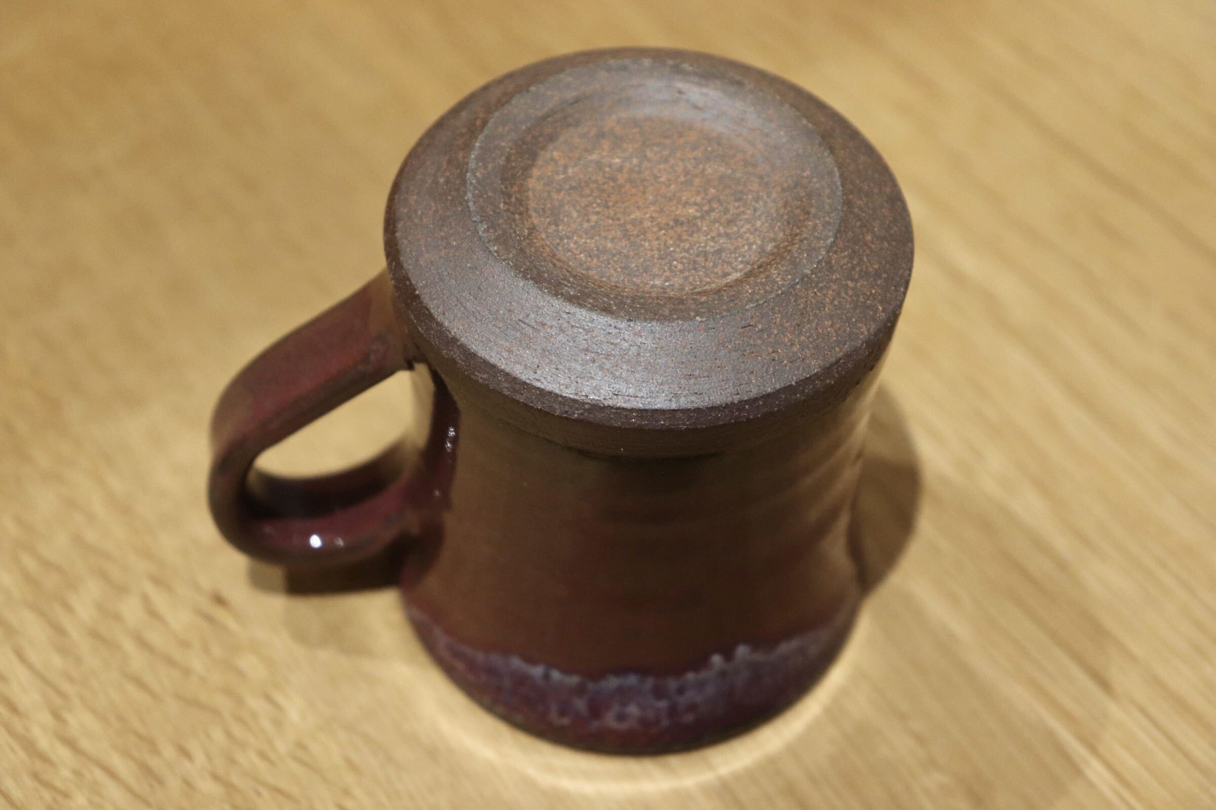 GMJO8H◯ 市野悟窯 丹波焼 マグカップ コーヒーカップ 陶器 市野哲次 伝統工芸 丹波篠山 未使用