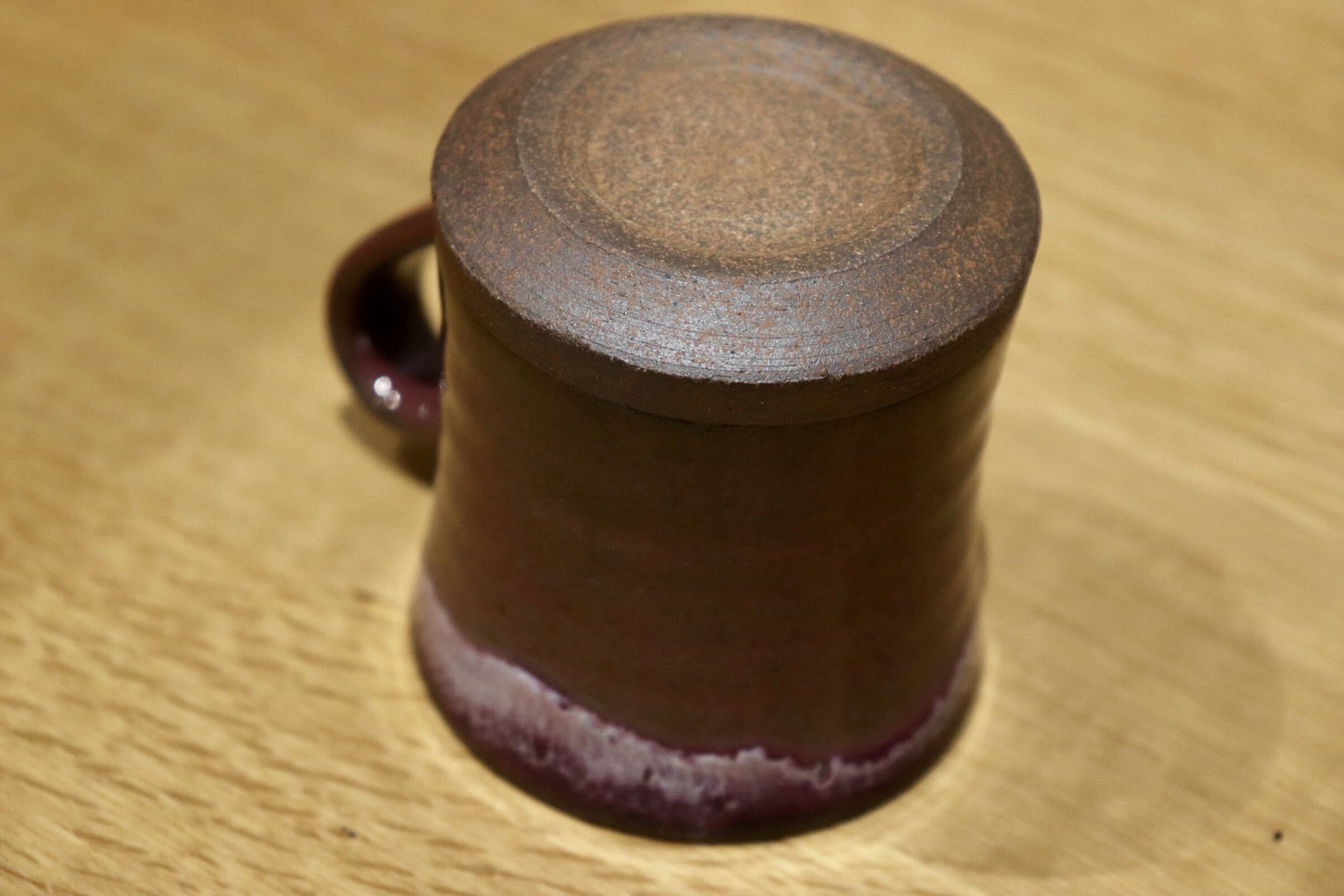 GMJO8J◯市野悟窯 丹波焼 マグカップ コーヒーカップ 陶器 市野哲次 伝統工芸 丹波篠山 未使用