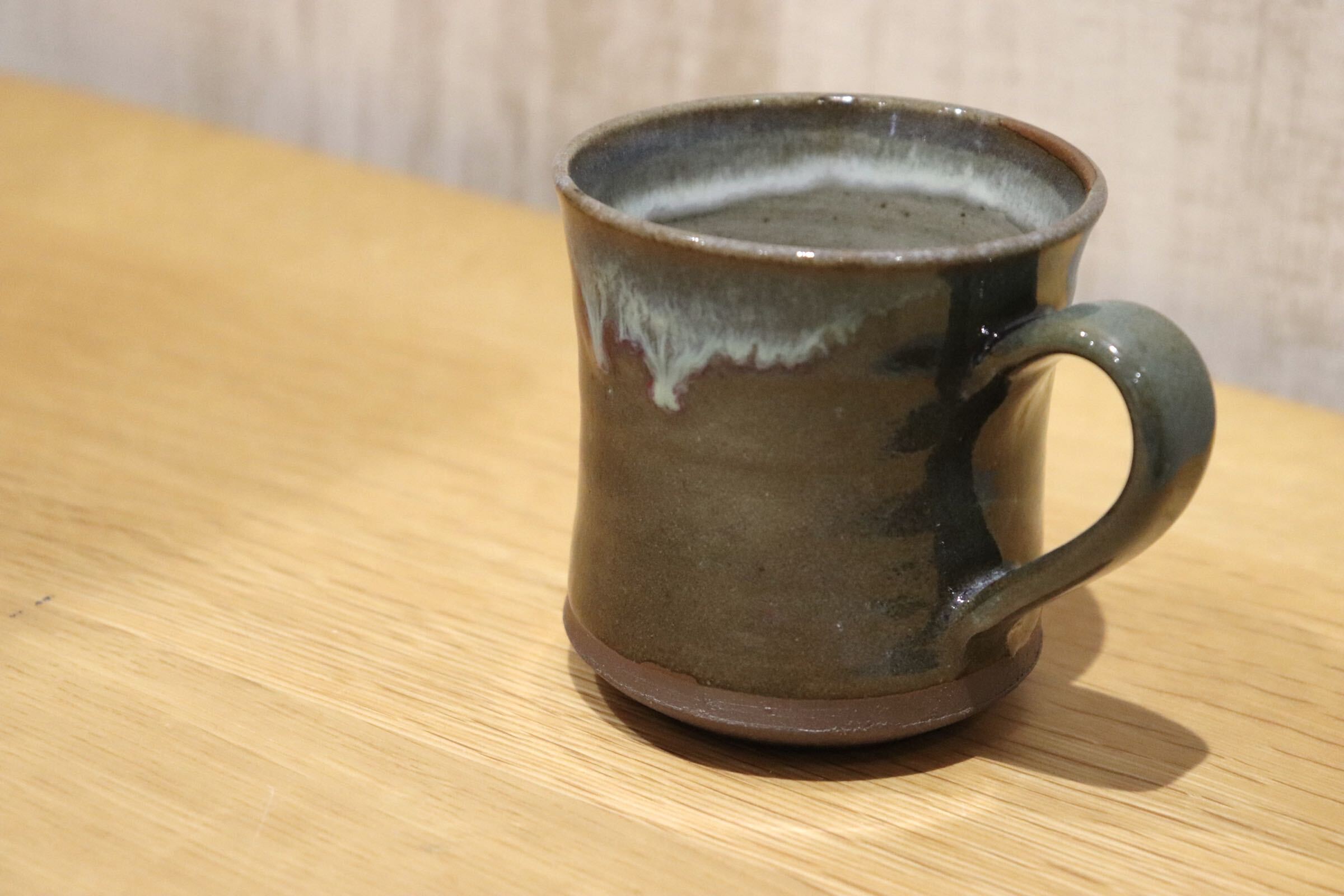 GMIO514◯市野悟窯 丹波焼 マグカップ 小 コーヒーカップ 陶器 伝統工芸 丹波篠山 未使用
