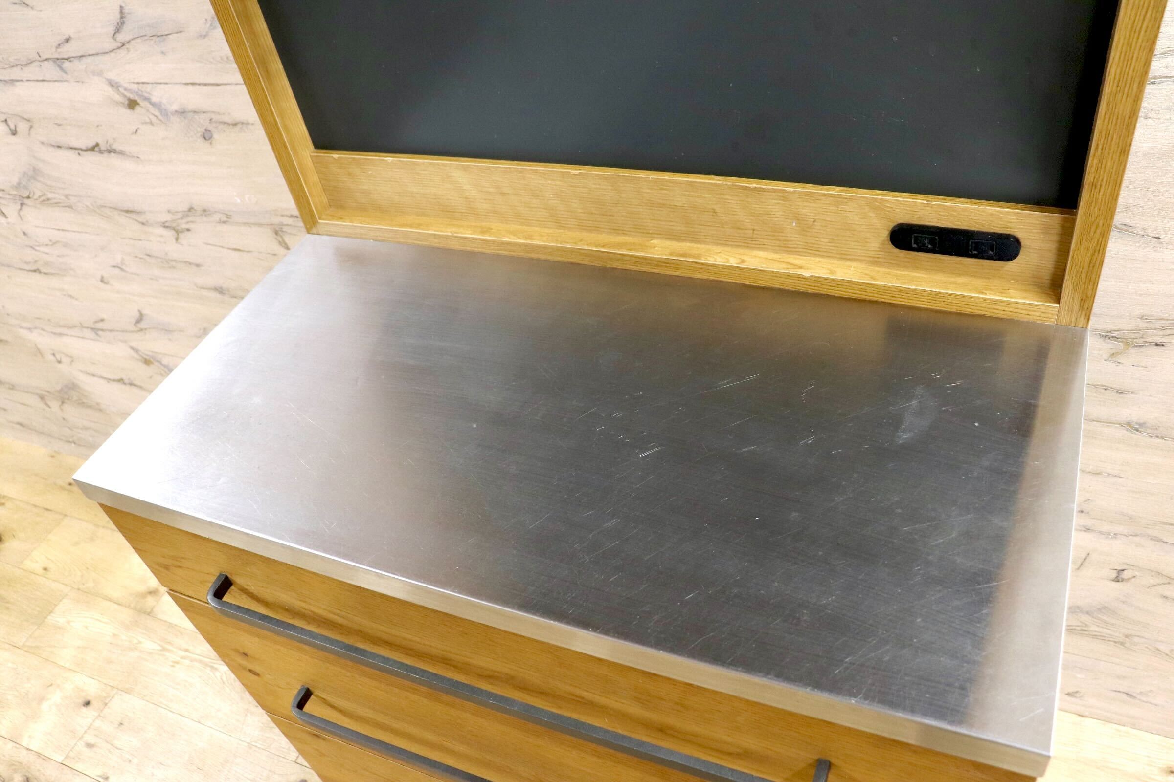 GMIS341○CRASH GATE / クラッシュゲート GALVA ガルバ ダイニングボード 食器棚 カップボード 北欧スタイル インダストリアル 廃盤