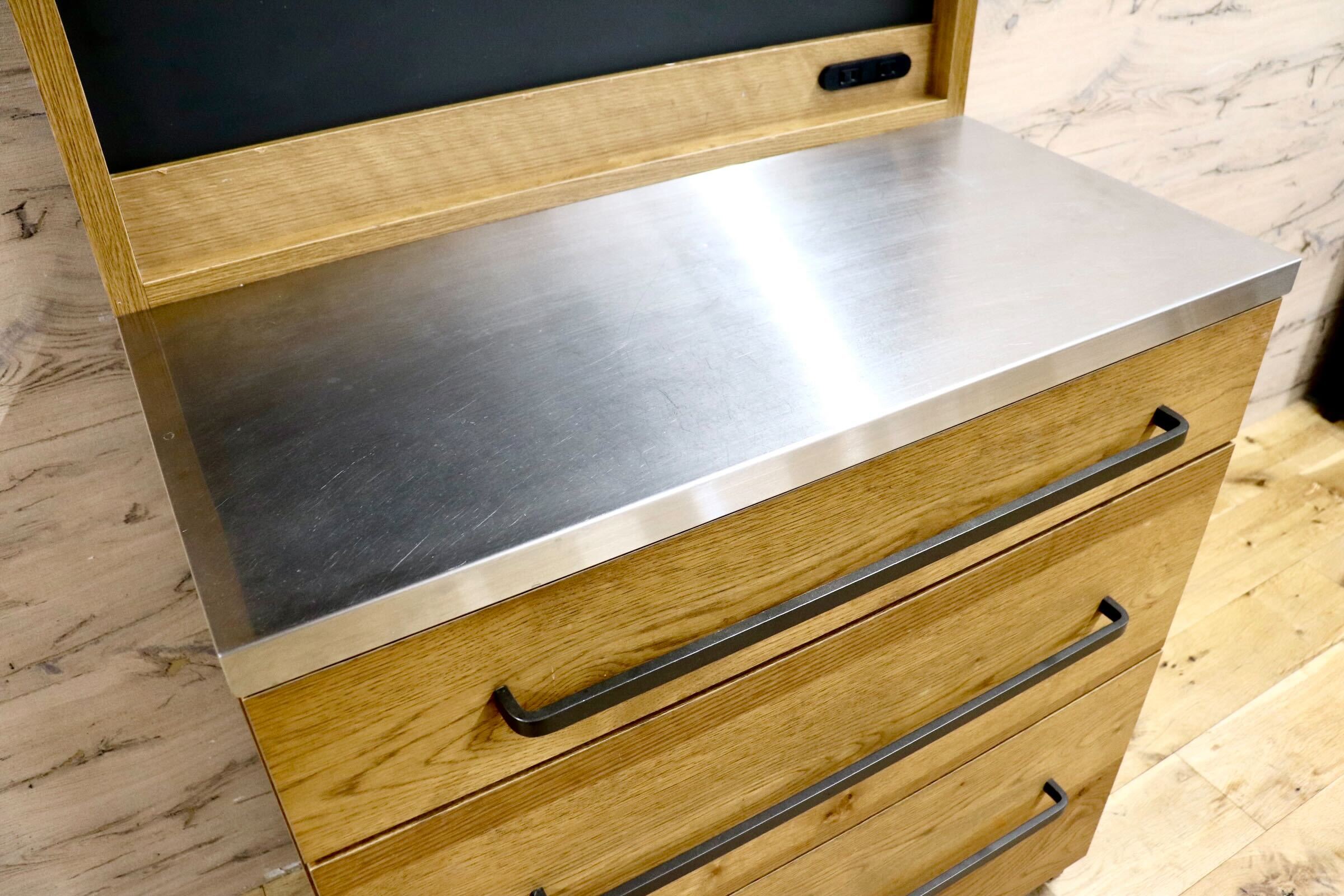 GMIS341○CRASH GATE / クラッシュゲート GALVA ガルバ ダイニングボード 食器棚 カップボード 北欧スタイル インダストリアル 廃盤