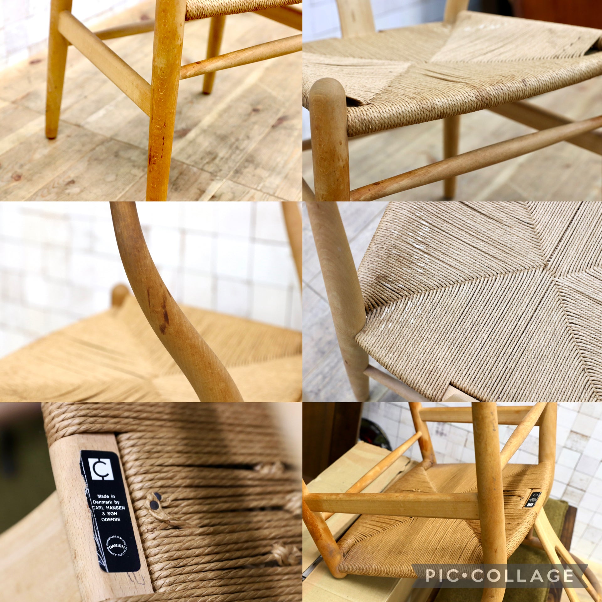 GMJS140B○CARL HANSEN & SON / カールハンセン&サン ビーチ材 CH24 Yチェア ウェグナー デンマーク製 1970年代頃 ヴィンテージ 北欧家具