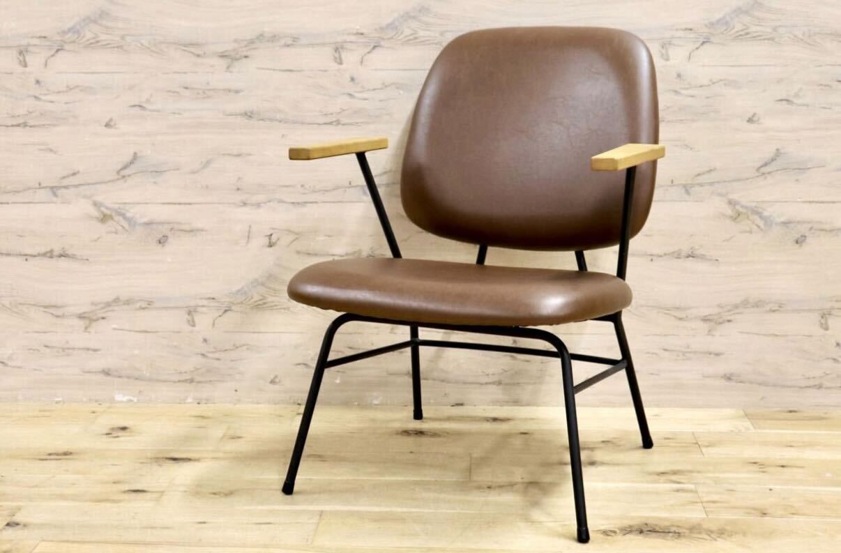 GMIK663A○Knot antiques / ノットアンティークス CRASH GATE クラッシュゲート ABOCK アボックラウンジチェア ミッドセンチュリー