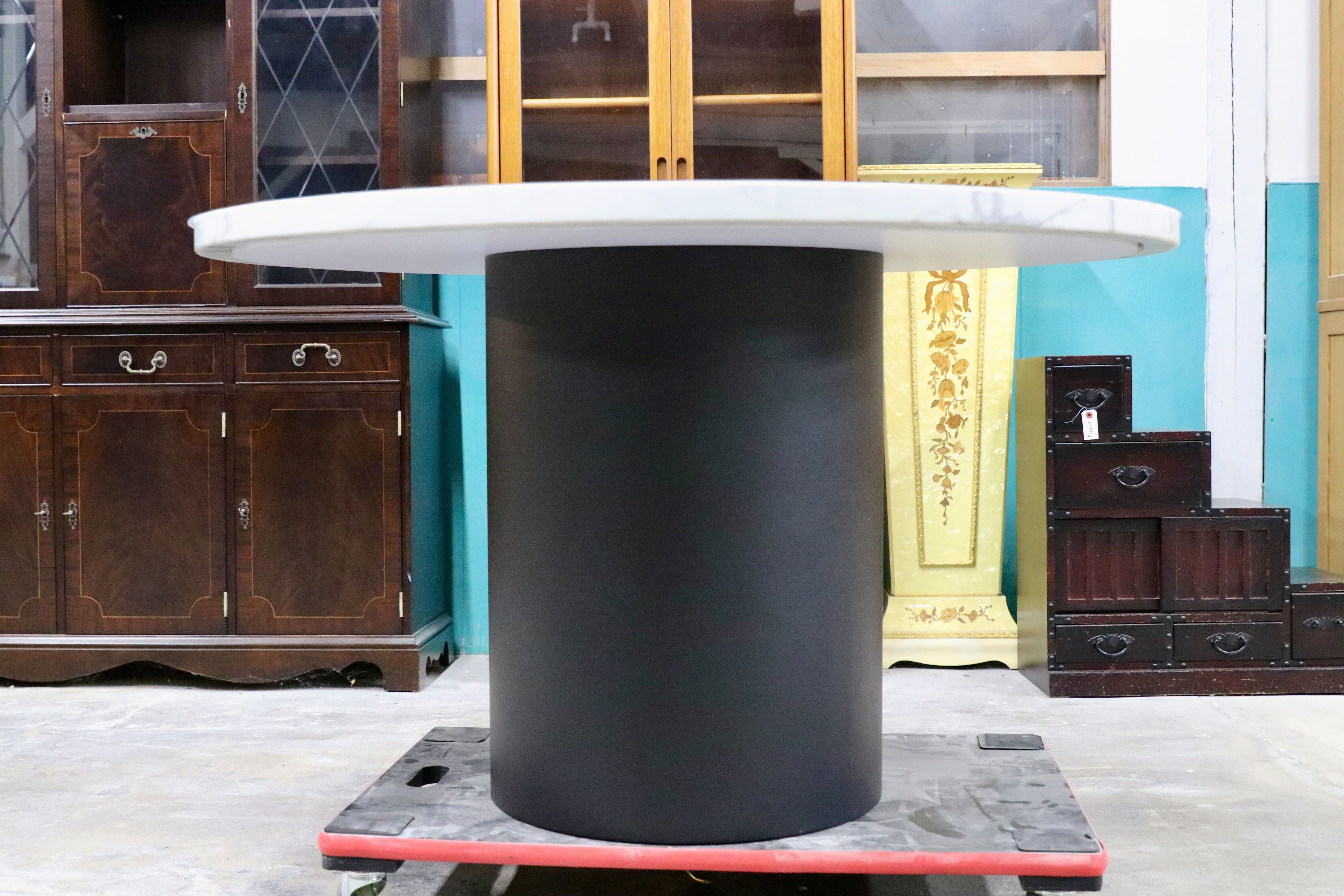 GMIK469○moda en casa / モーダ・エン・カーサ CAPRI table カプリ ダイニングテーブル ラウンド イタリアモダン 定価約20.8万 展示品