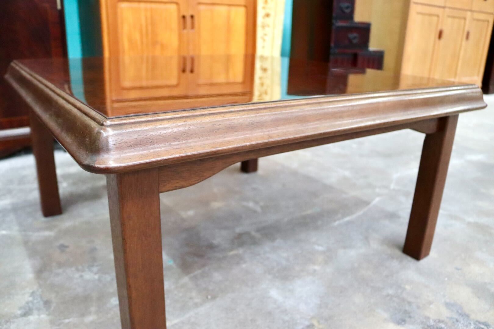 GMIH229A○maruni / マルニ オールドマルニ センターテーブル サイドテーブル ローテーブル リビングテーブル 木製 レトロ